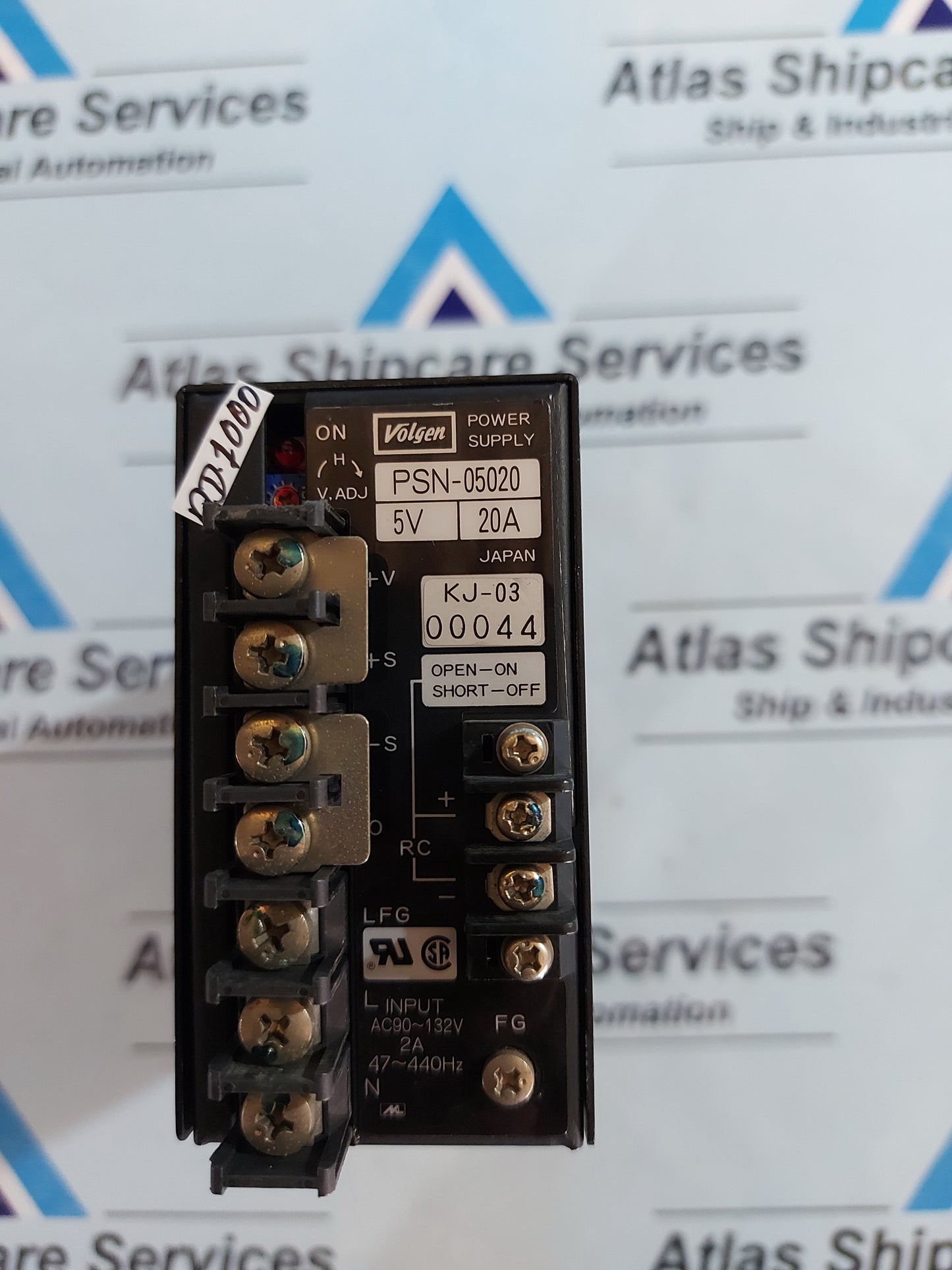 VOLGEN PSN-05020 5V 20-AMP POWER SUPPLY