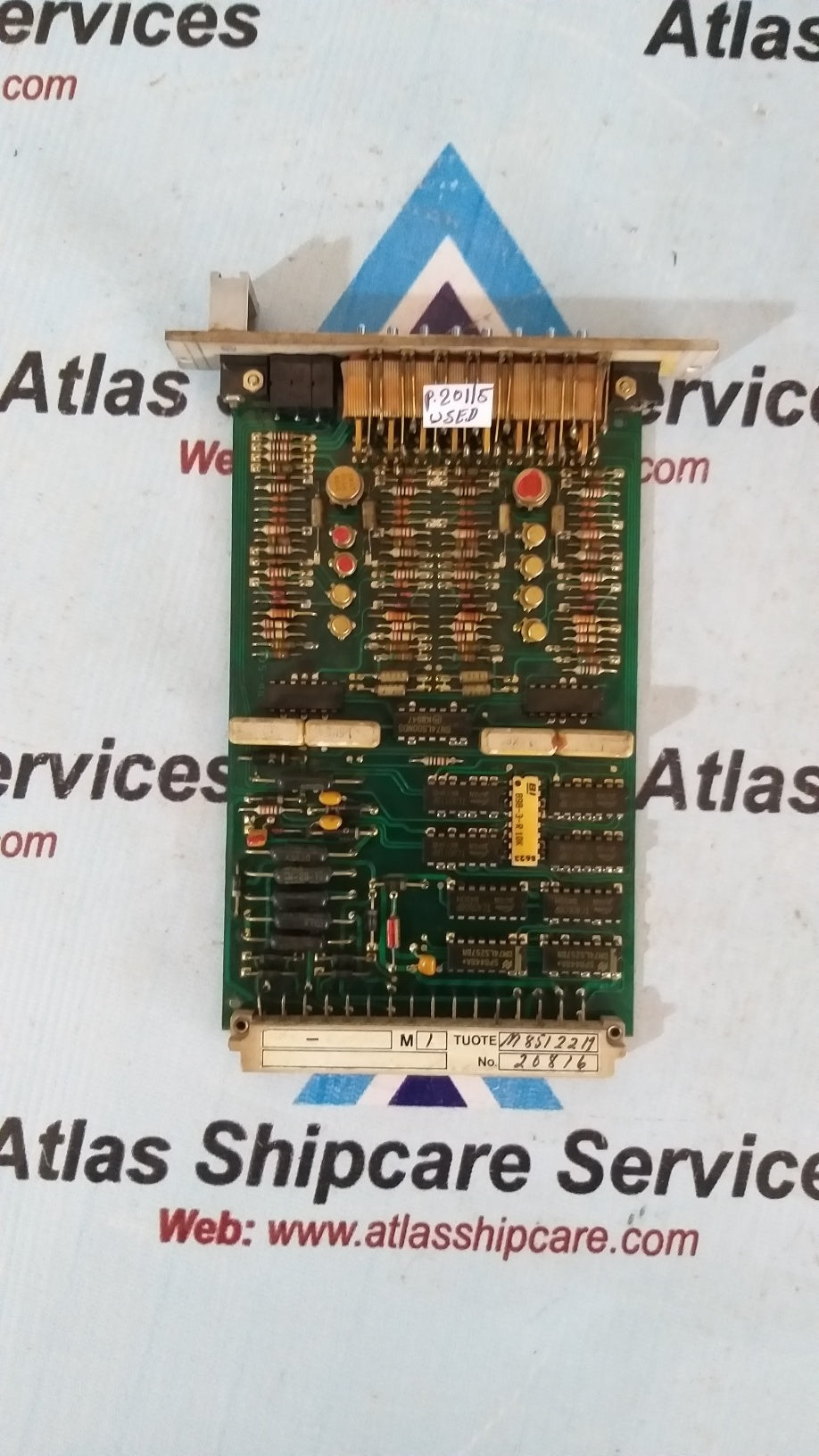 Valmet Automation M851221 M1 BIU 4 Binary Input Module