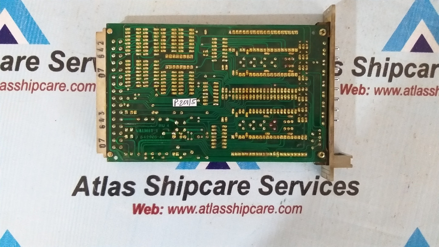 Valmet Automation M851221 M1 BIU 4 Binary Input Module
