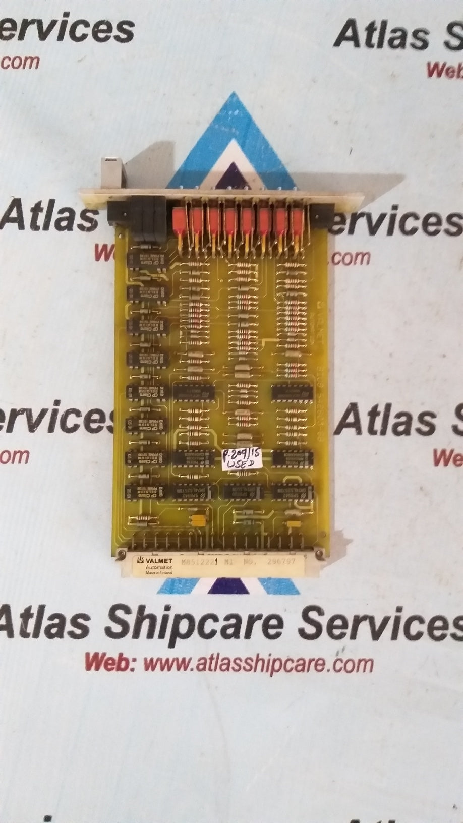 Valmet Automation M851222 M1 BIU 8A Binary Input Unit