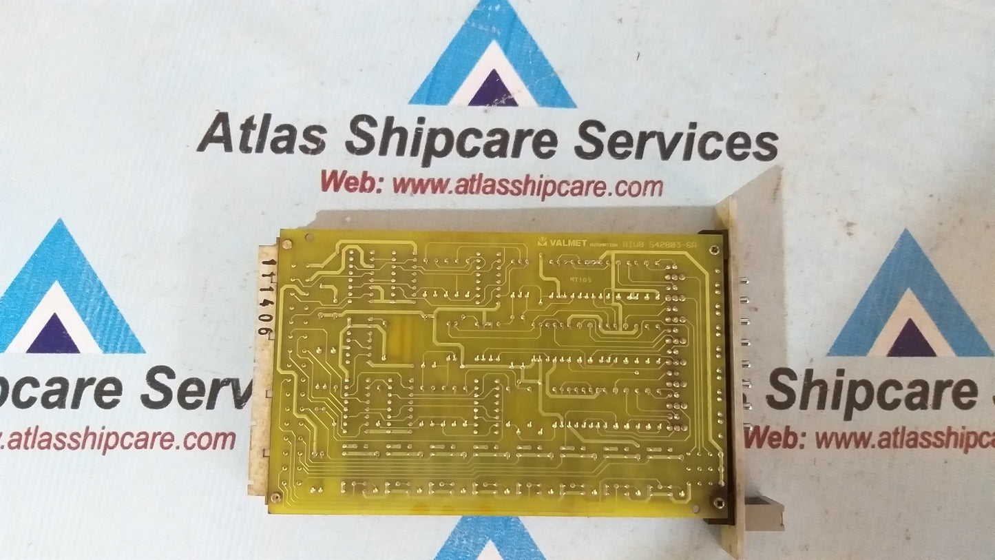 Valmet Automation M851222 M1 BIU 8A Binary Input Unit