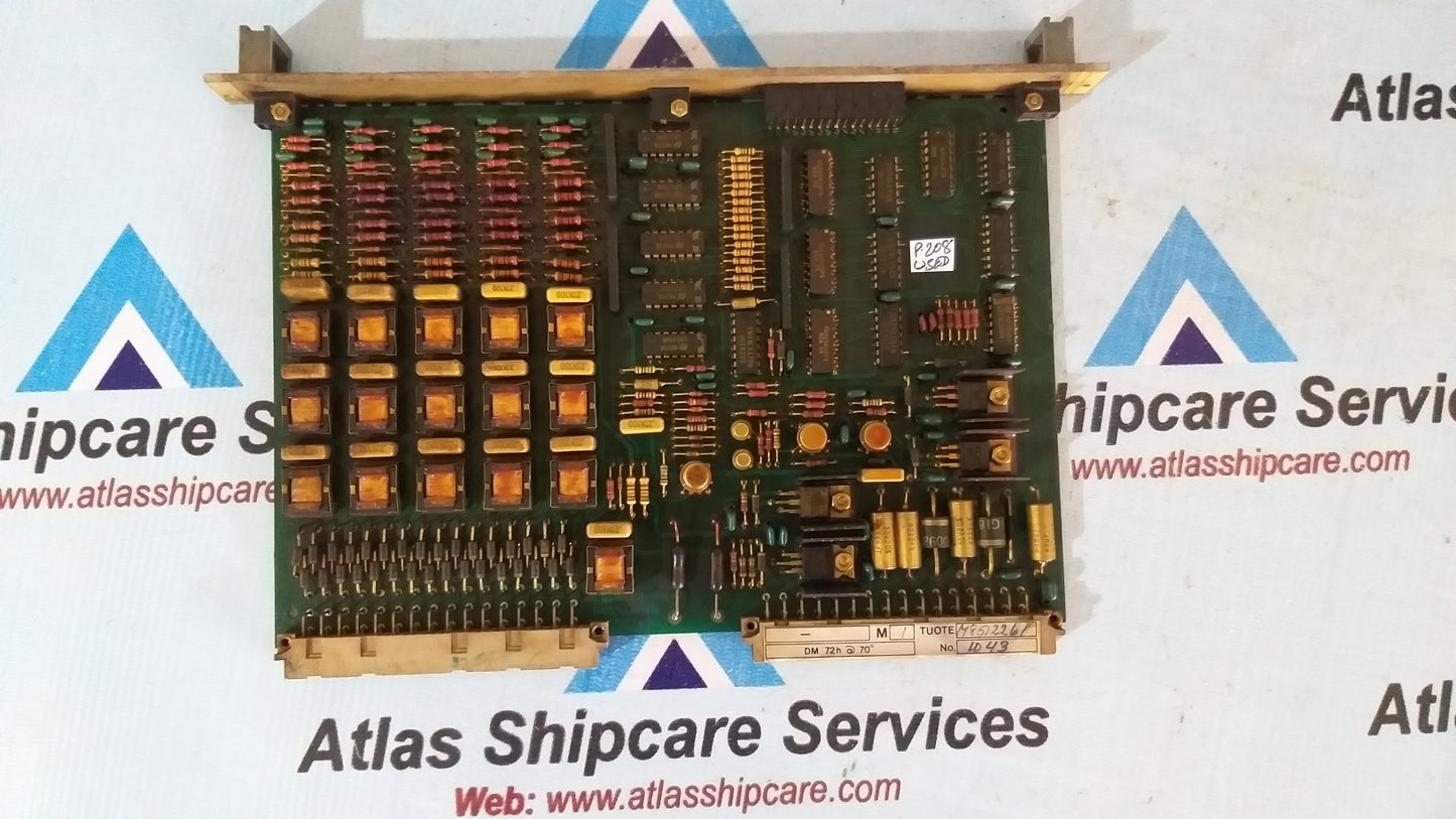 Valmet Automation M8512261 M1 BIU 16 Relay Module