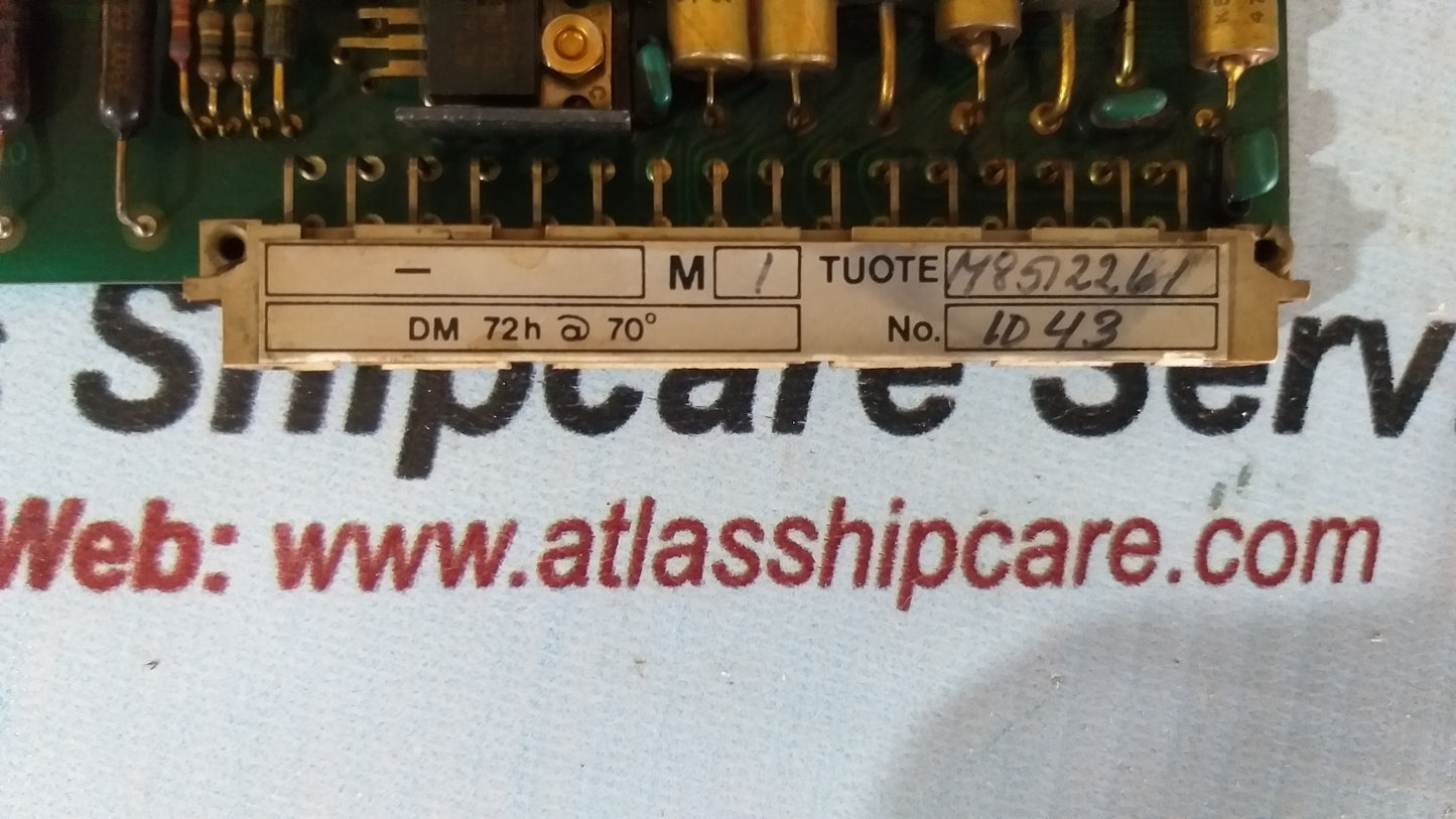 Valmet Automation M8512261 M1 BIU 16 Relay Module