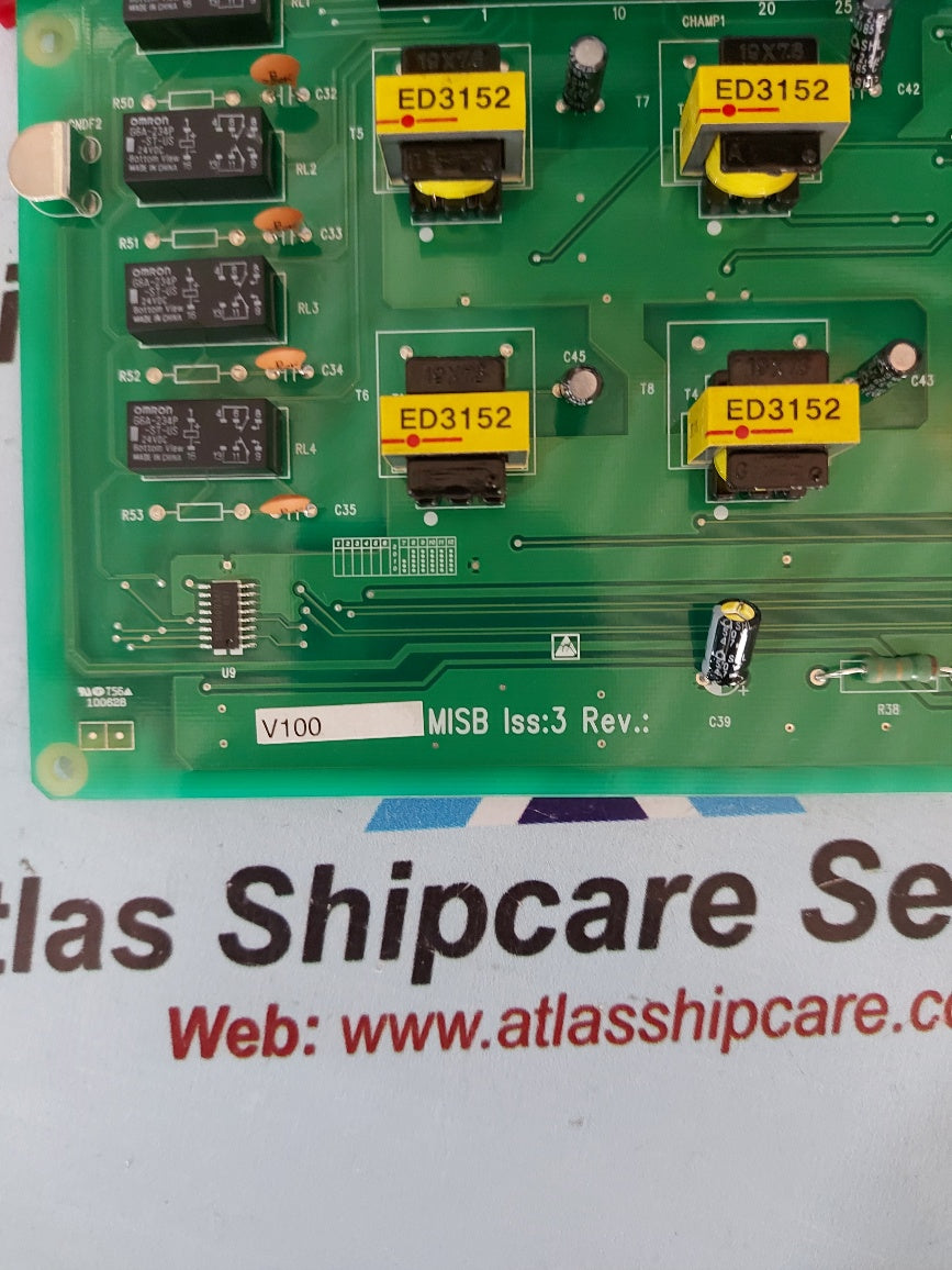 Vodavi Vertical V100 MISB Services Unit Board 3035-00