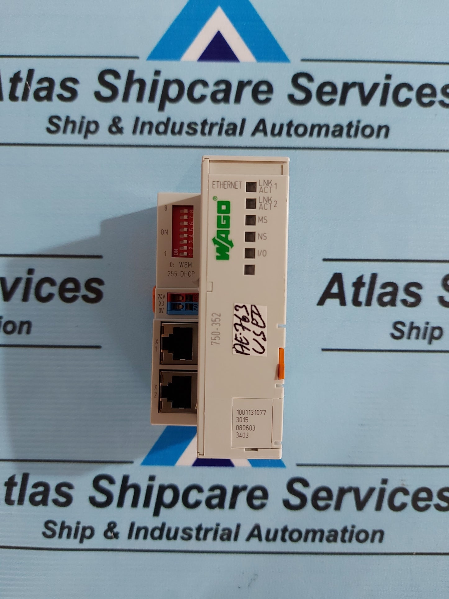WAGO 750-352 ETHERNET-COUPLER 100MBIT 2PORT
