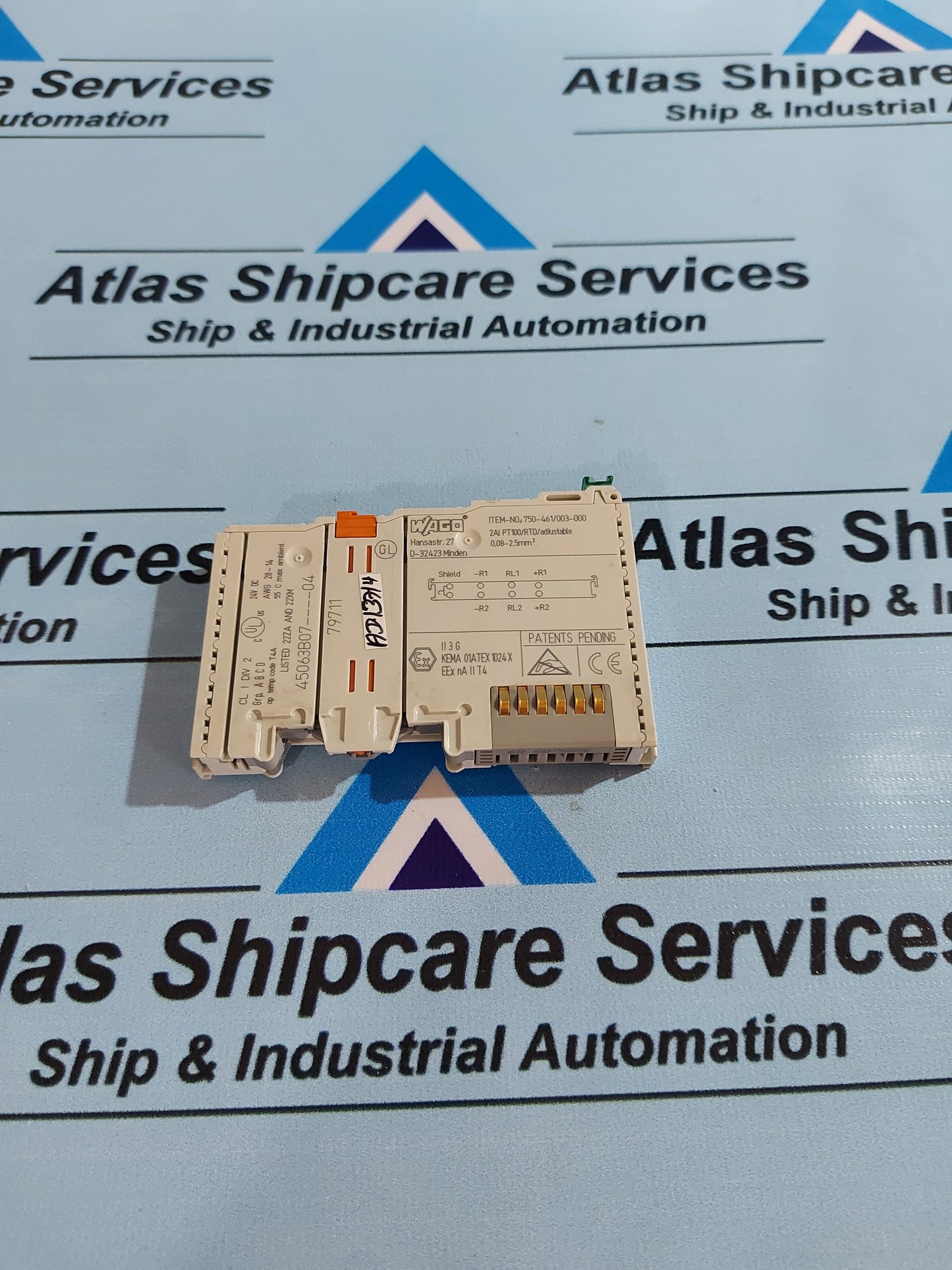 WAGO 750-461/003-000 2-CHANNEL ANALOG INPUT MODULE