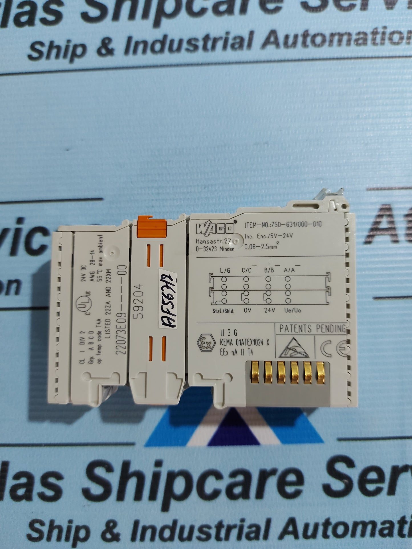 WAGO 750-631/000-010 INCREMENTAL ENCODER INTERFACE