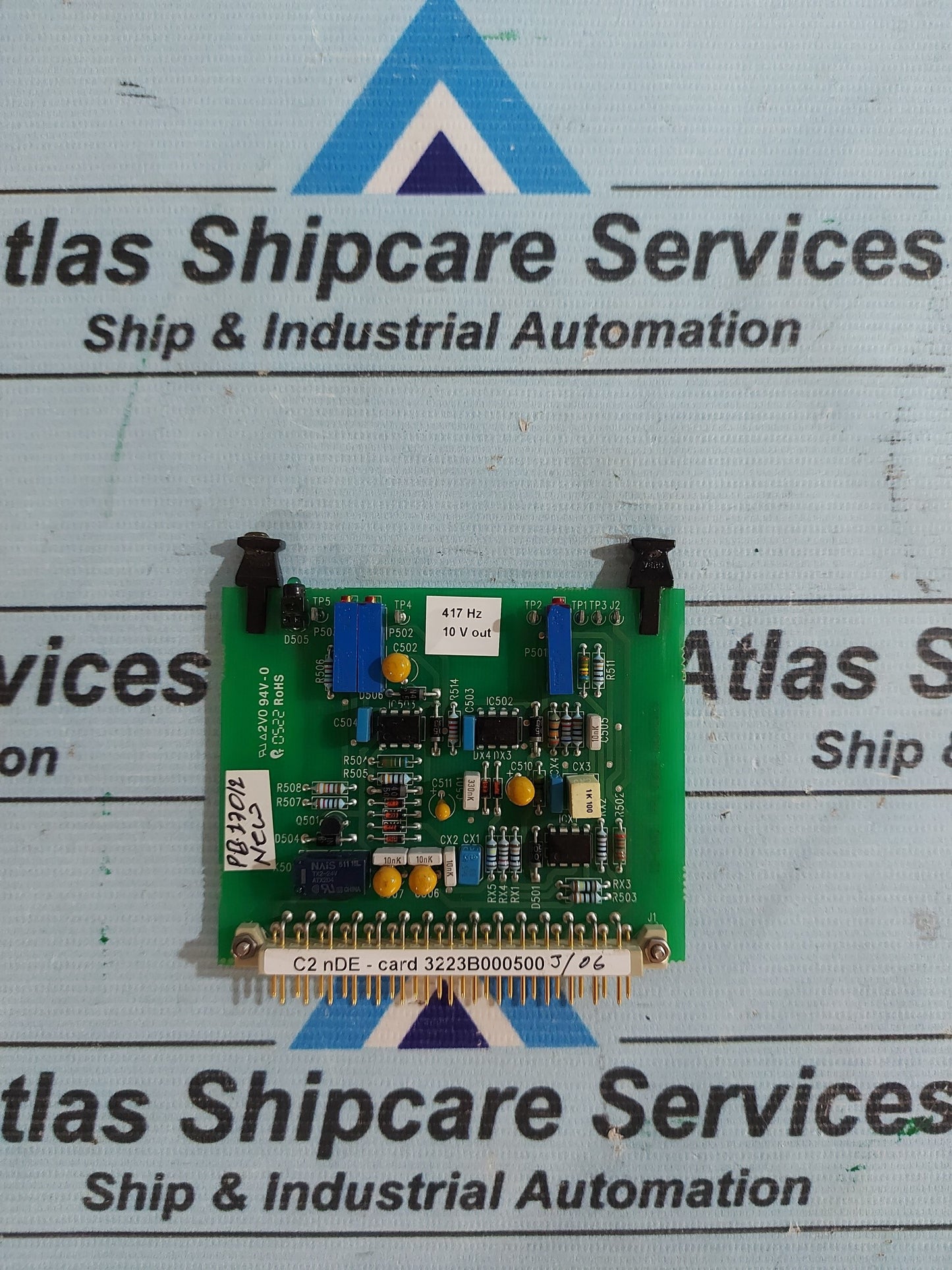 WARTSILA 3223B0000500 C2 NDE-CARD