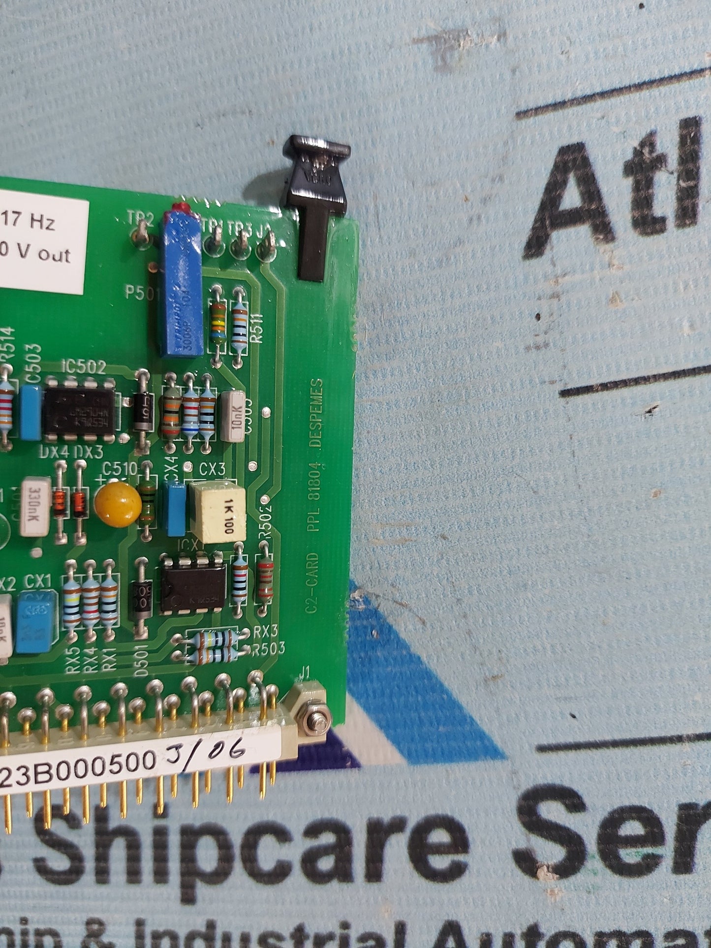 WARTSILA 3223B0000500 C2 NDE-CARD