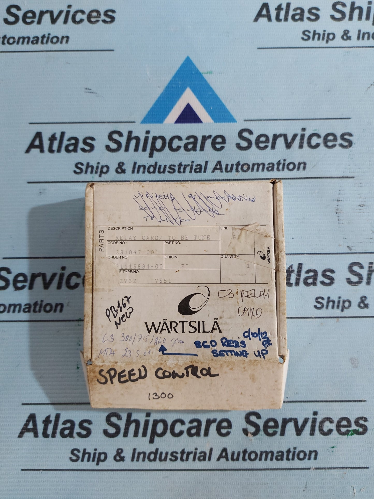WARTSILA 3223B001300 C3/C5 RELAYCARD