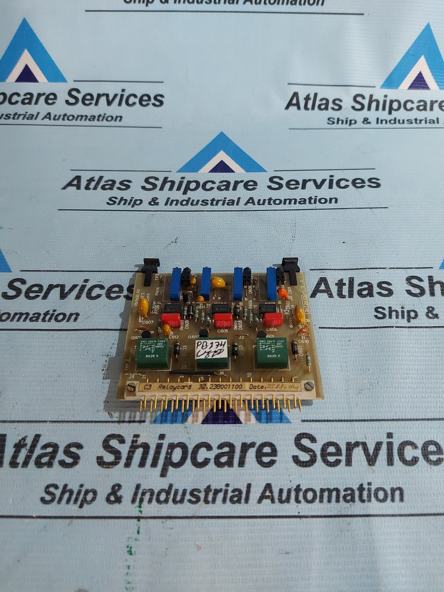 WARTSILA 3V72H115-2F C3 RELAY CARD 32.23B001100