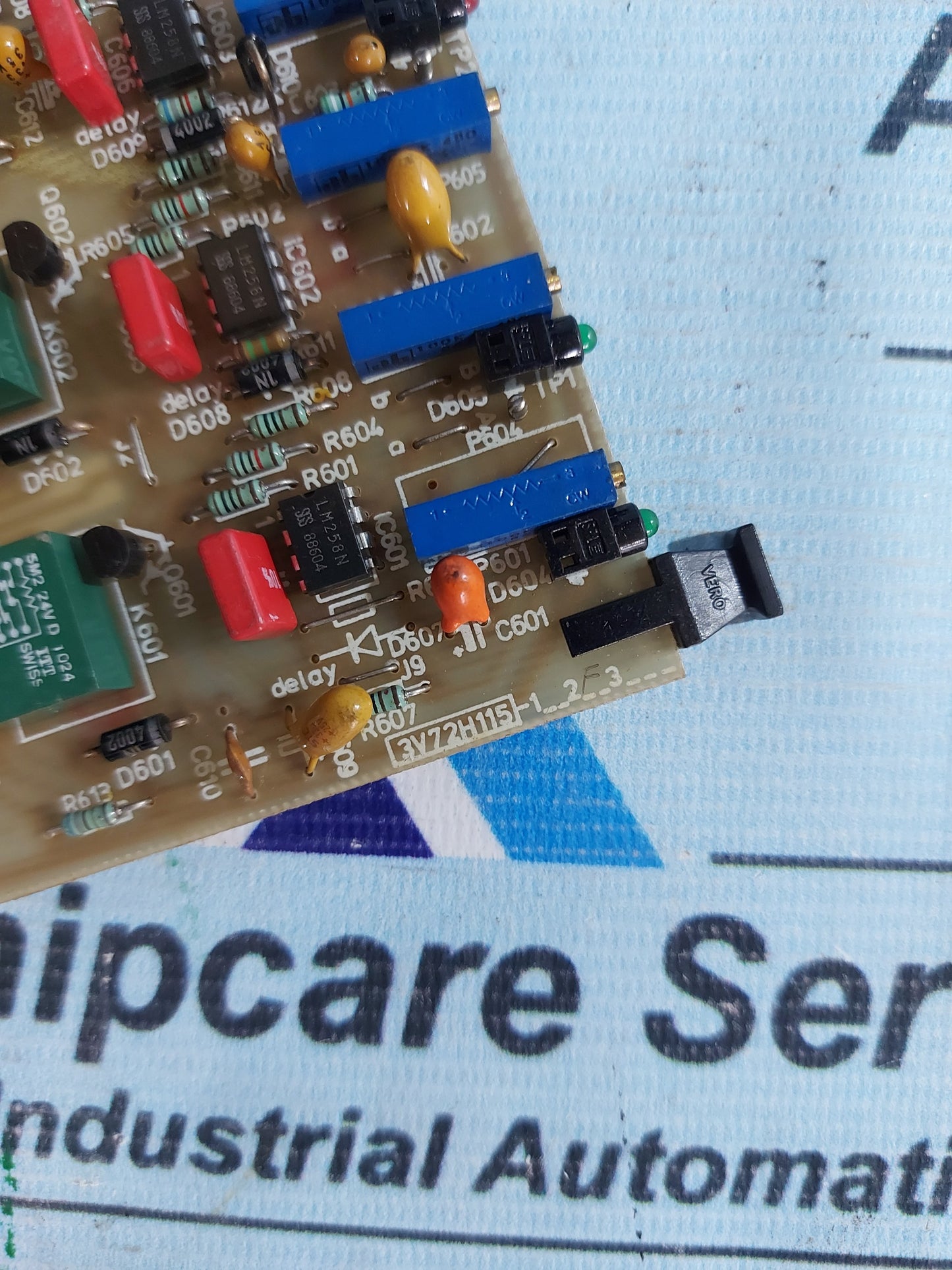 WARTSILA 3V72H115-2F C3 RELAY CARD 32.23B001100