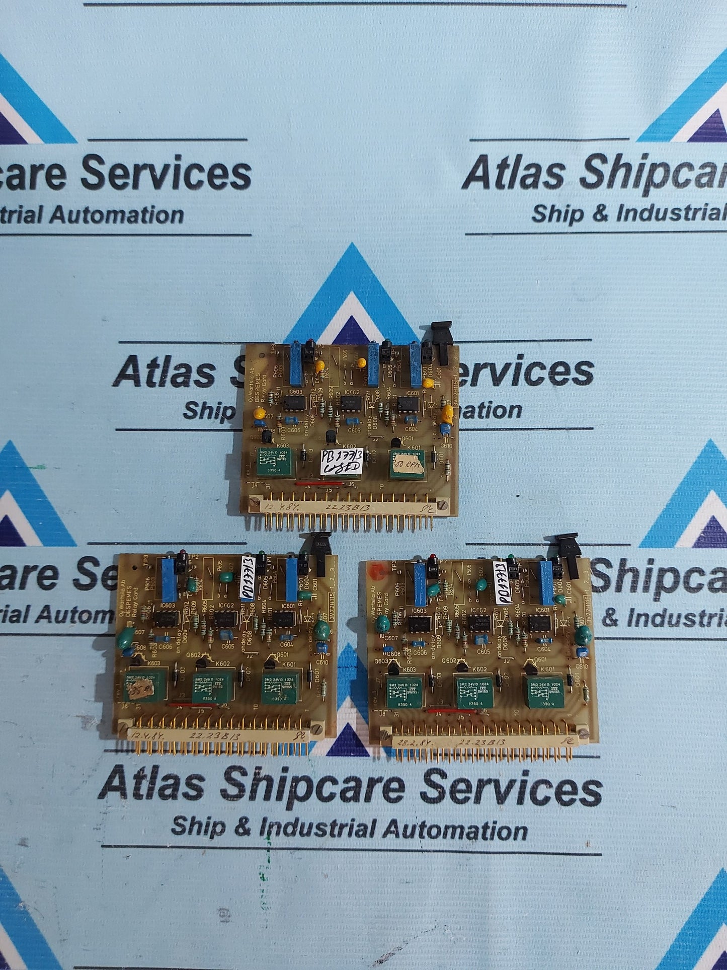 WARTSILA 3V72H115 C3 RELAY CARD