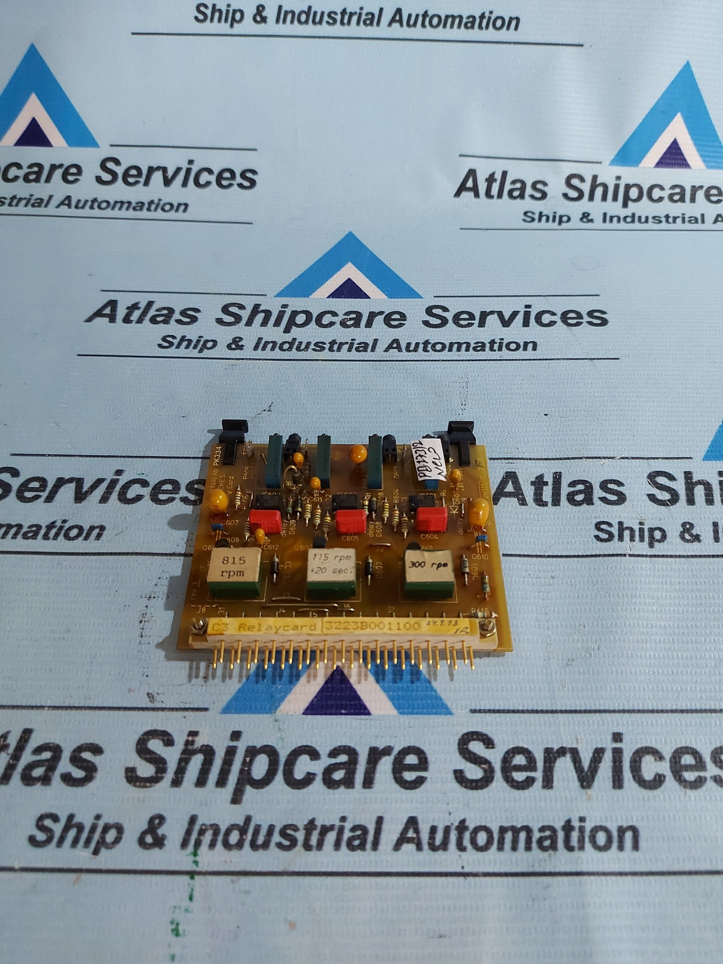 WARTSILA 3V72H115 C3 RELAY CARD 3223B001100