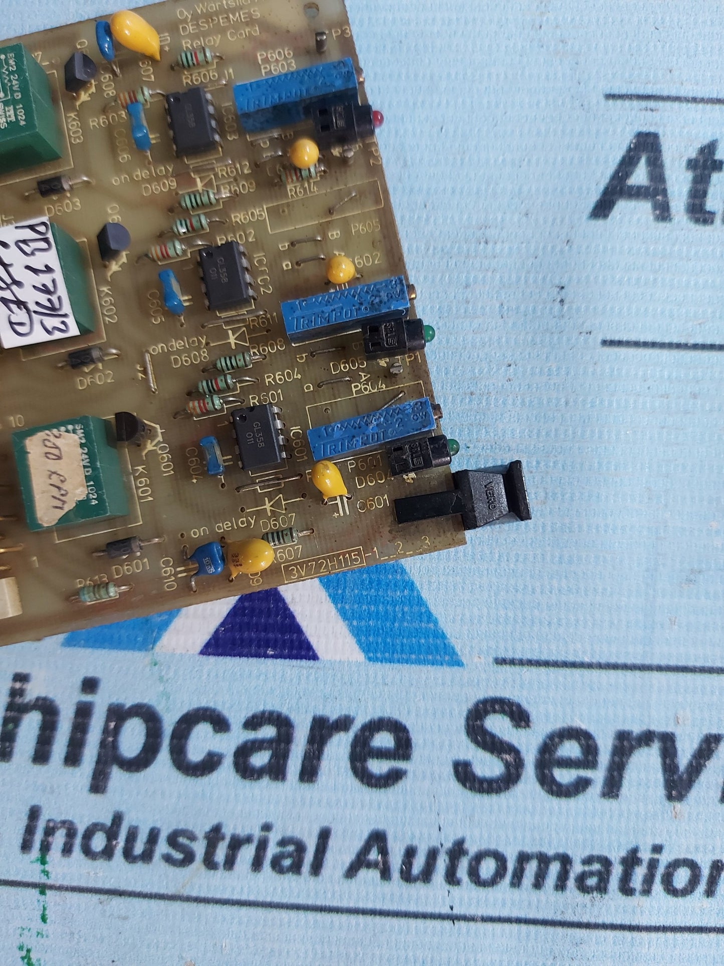 WARTSILA 3V72H115 C3 RELAY CARD