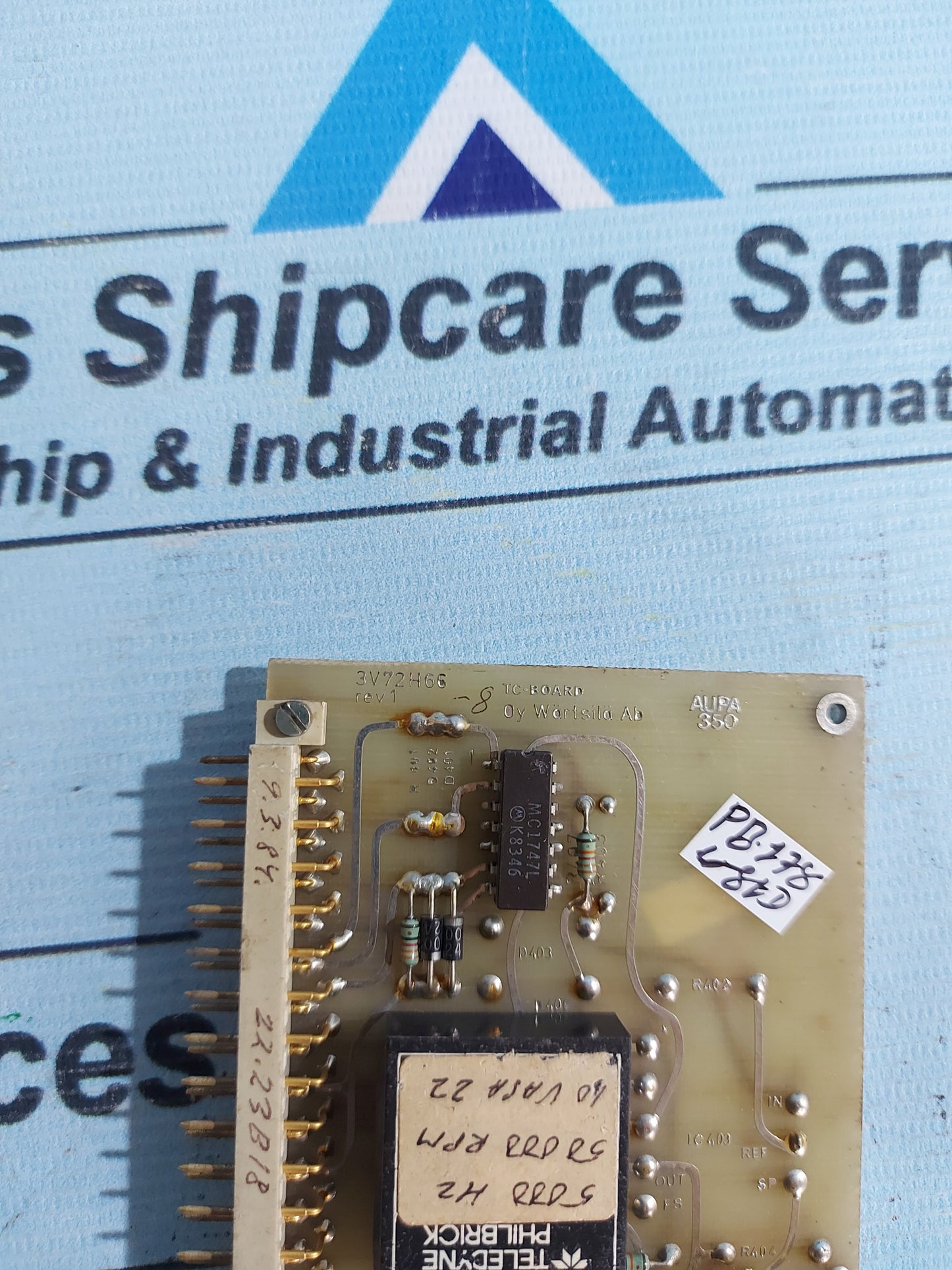 WARTSILA 3V72H66 REV.1 TC-BOARD 3223B000600