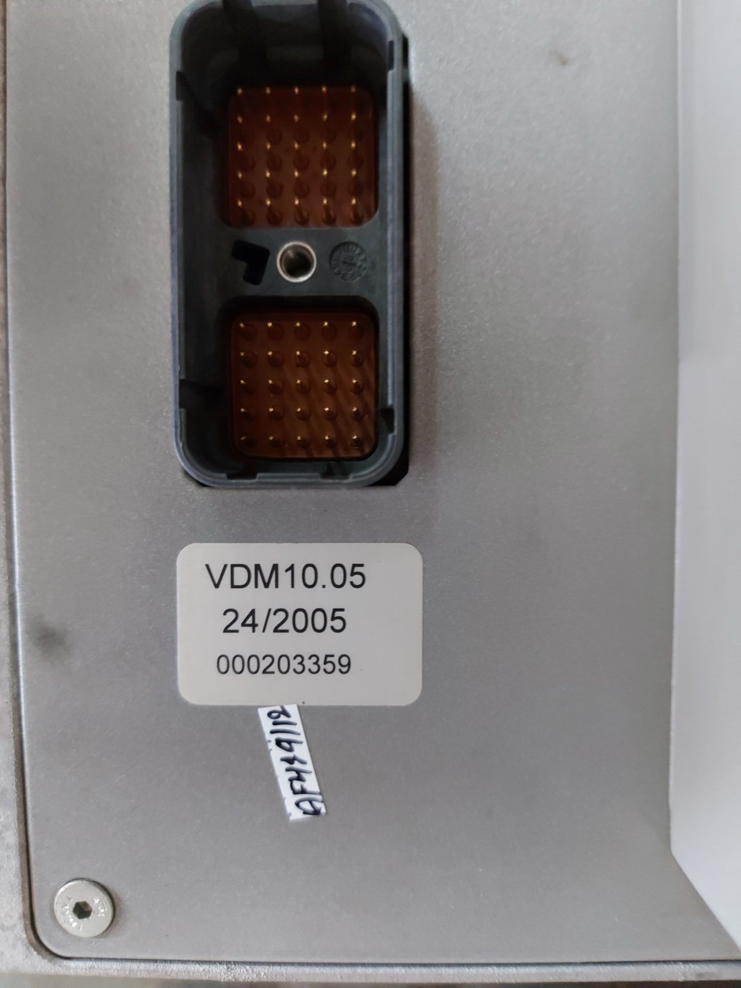 WARTSILA 7RT-FLEX60C ENGINE PANEL VDM10.05