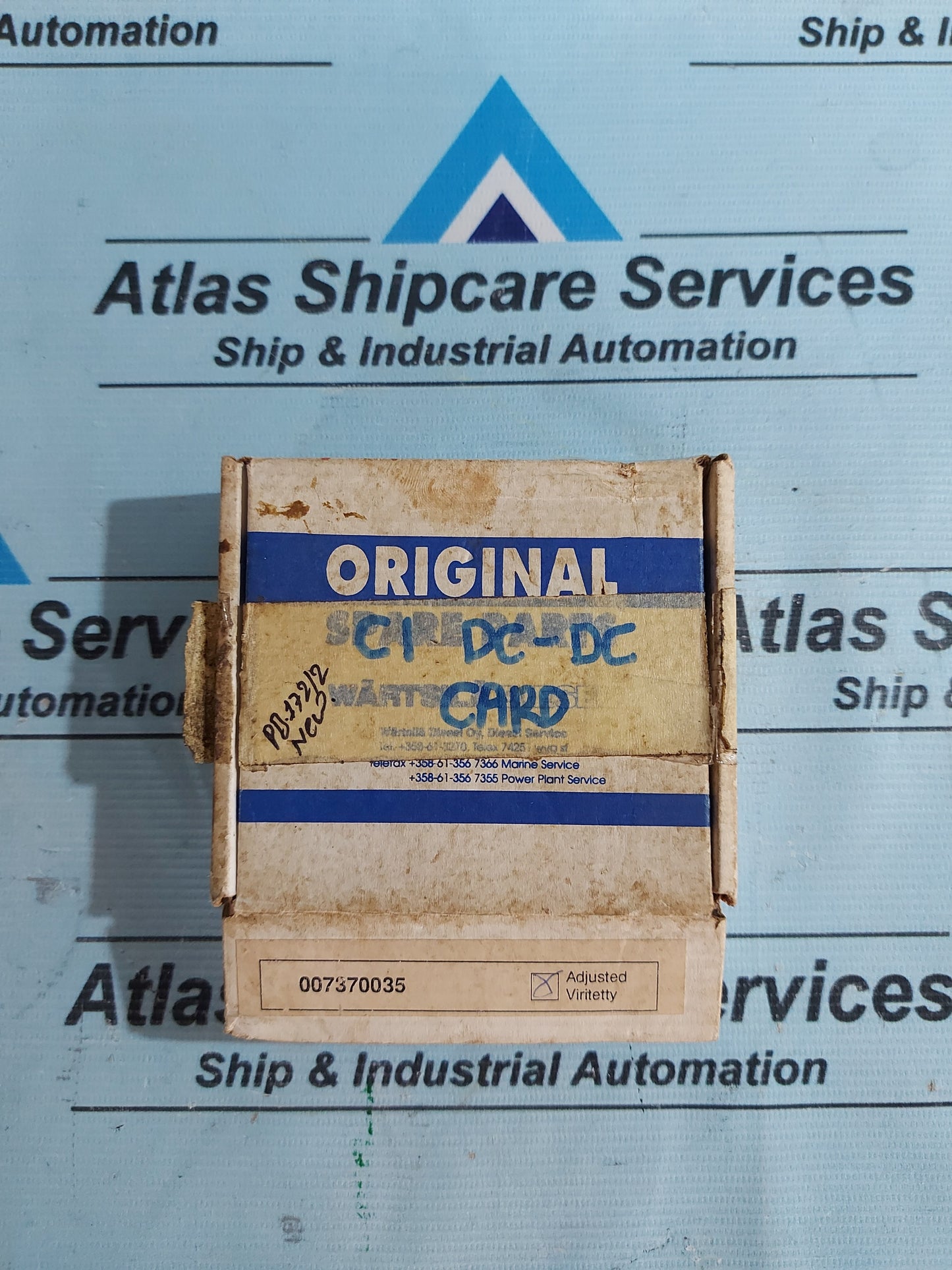 WARTSILA C1 DC/DC-CARD 24V 007370035 RELAY CARD