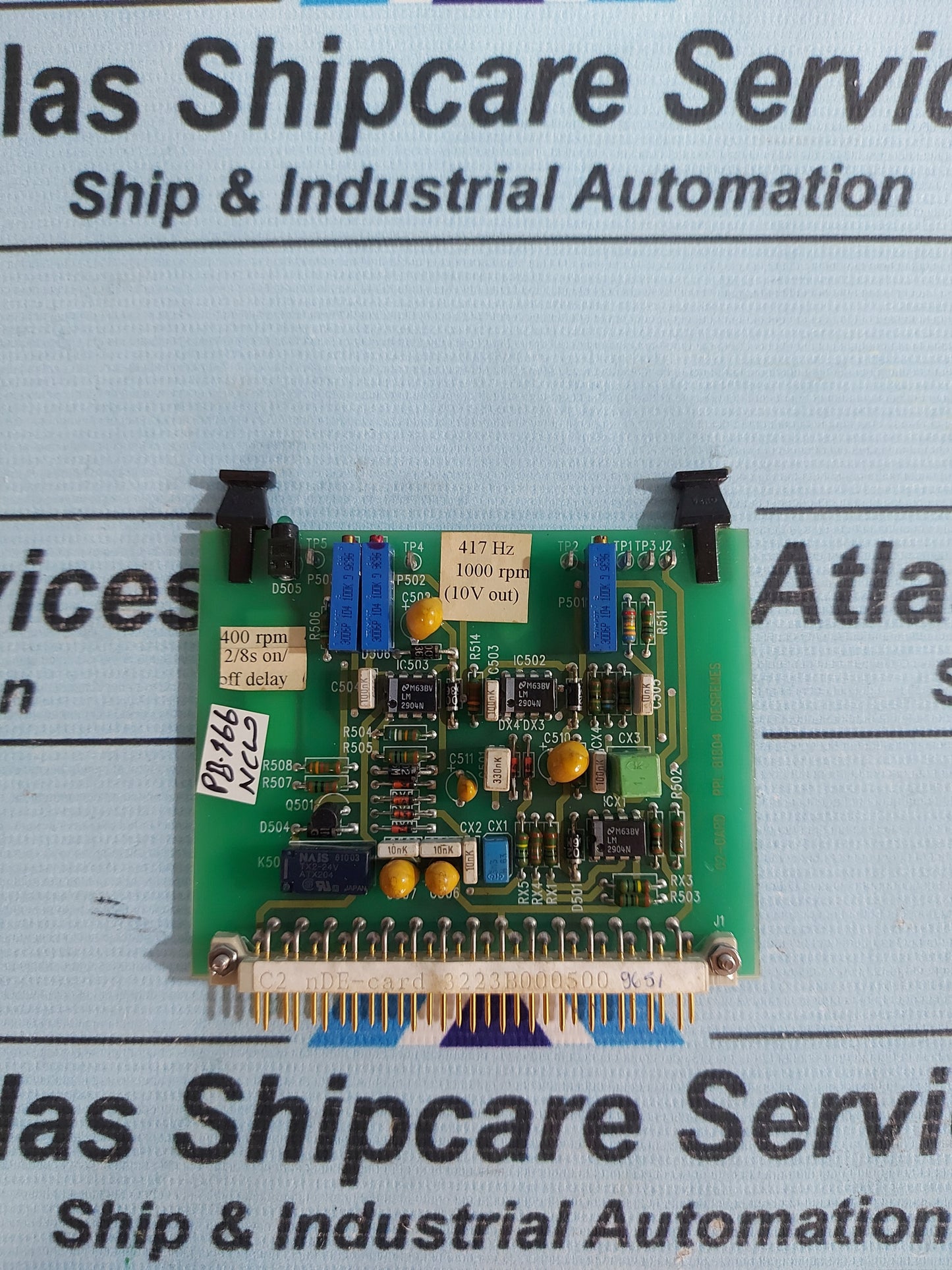 WARTSILA C2 NDE-CARD 3223B000500 PCB CARD