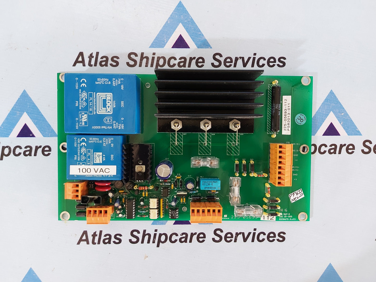 WHESSOE 225-05693-112 PCB CARD