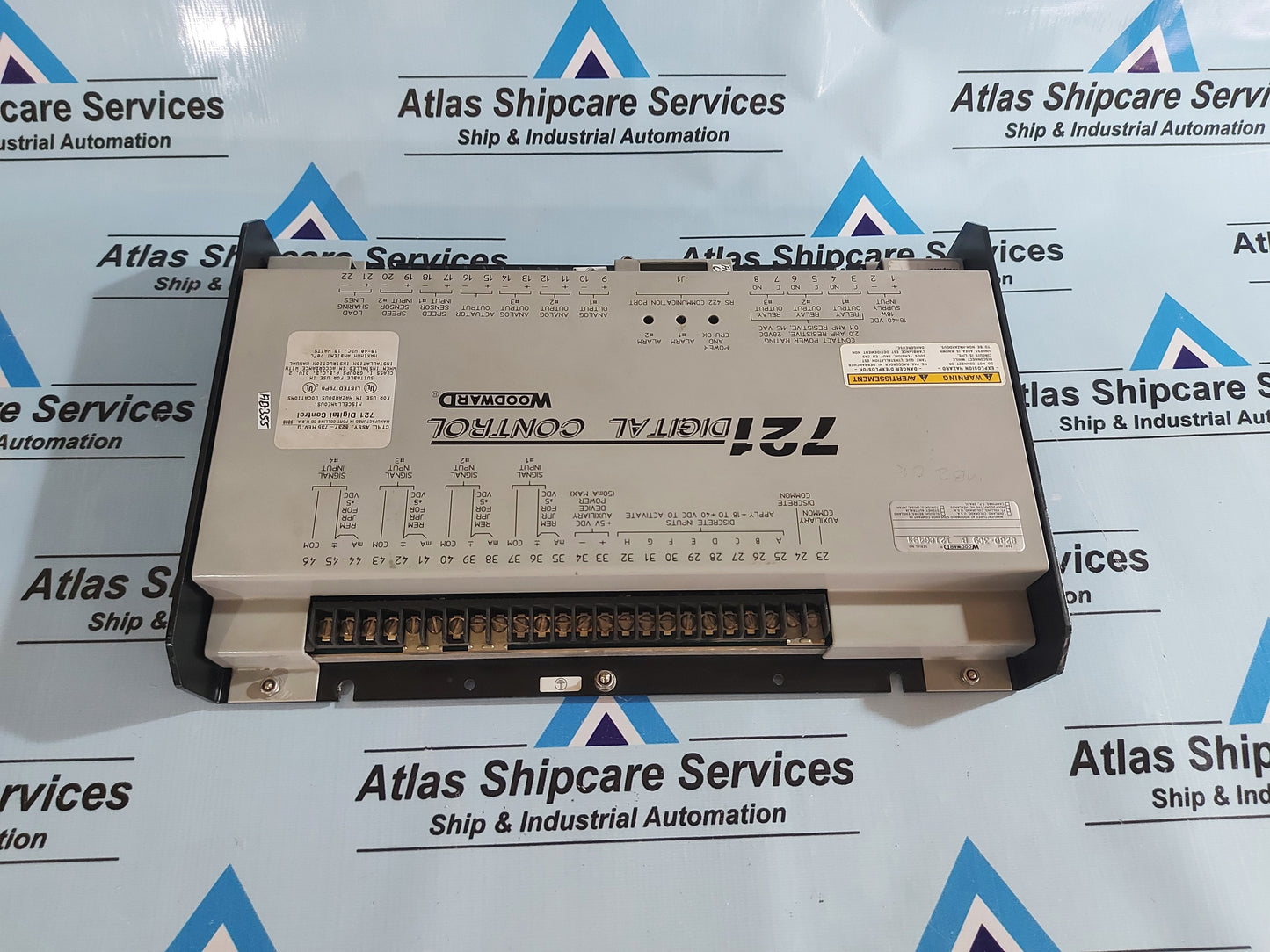 WOODWARD 8280-309 721 DIGITAL CONTROL REV.B