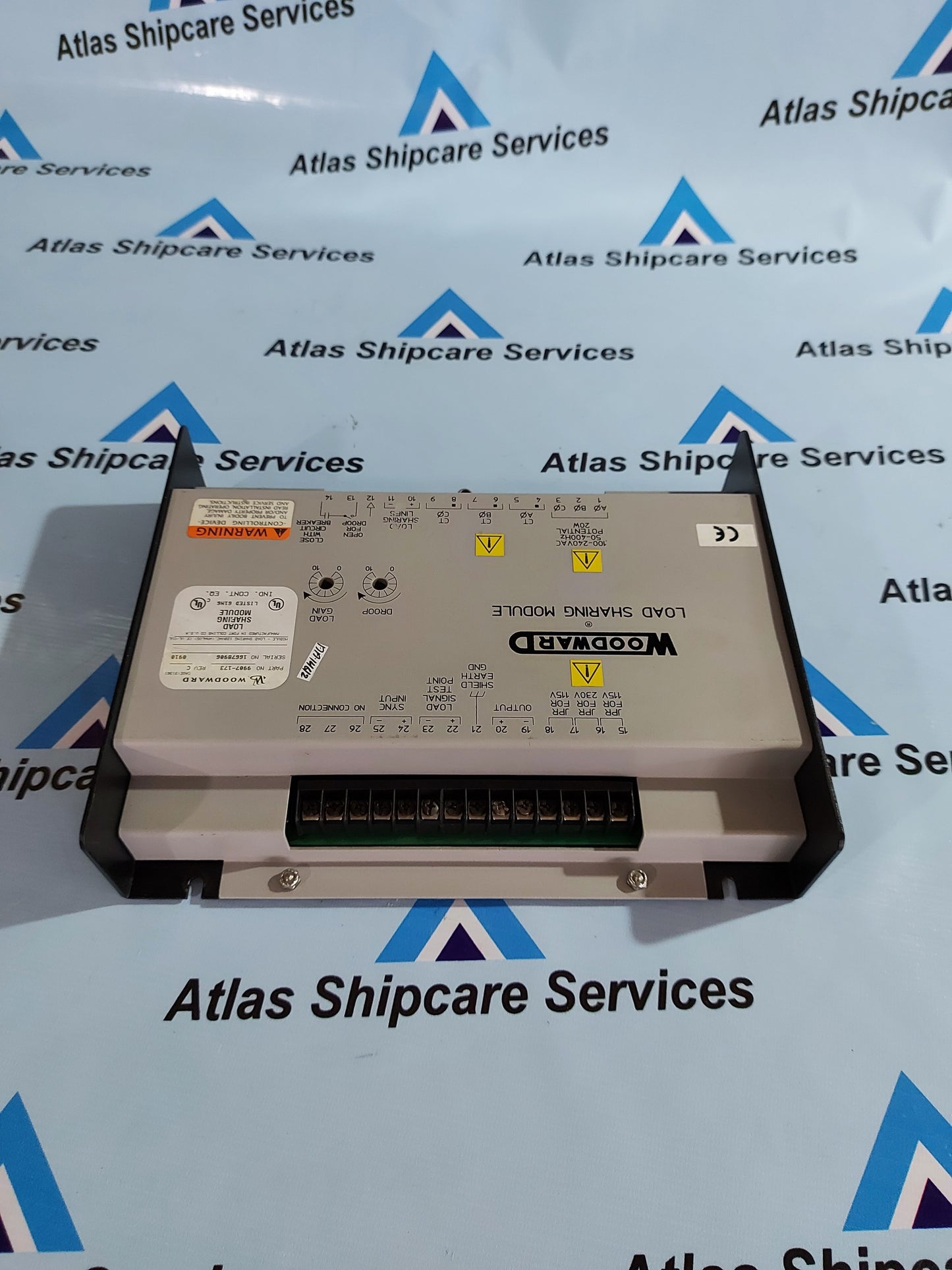 WOODWARD 9907-173 LOAD SHARING MODULE REV.C