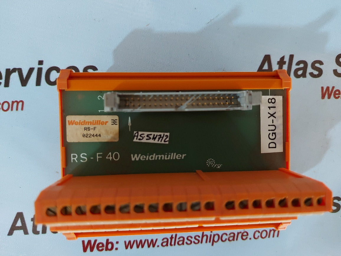 Weidmuller RS-F 40 Interface Unit