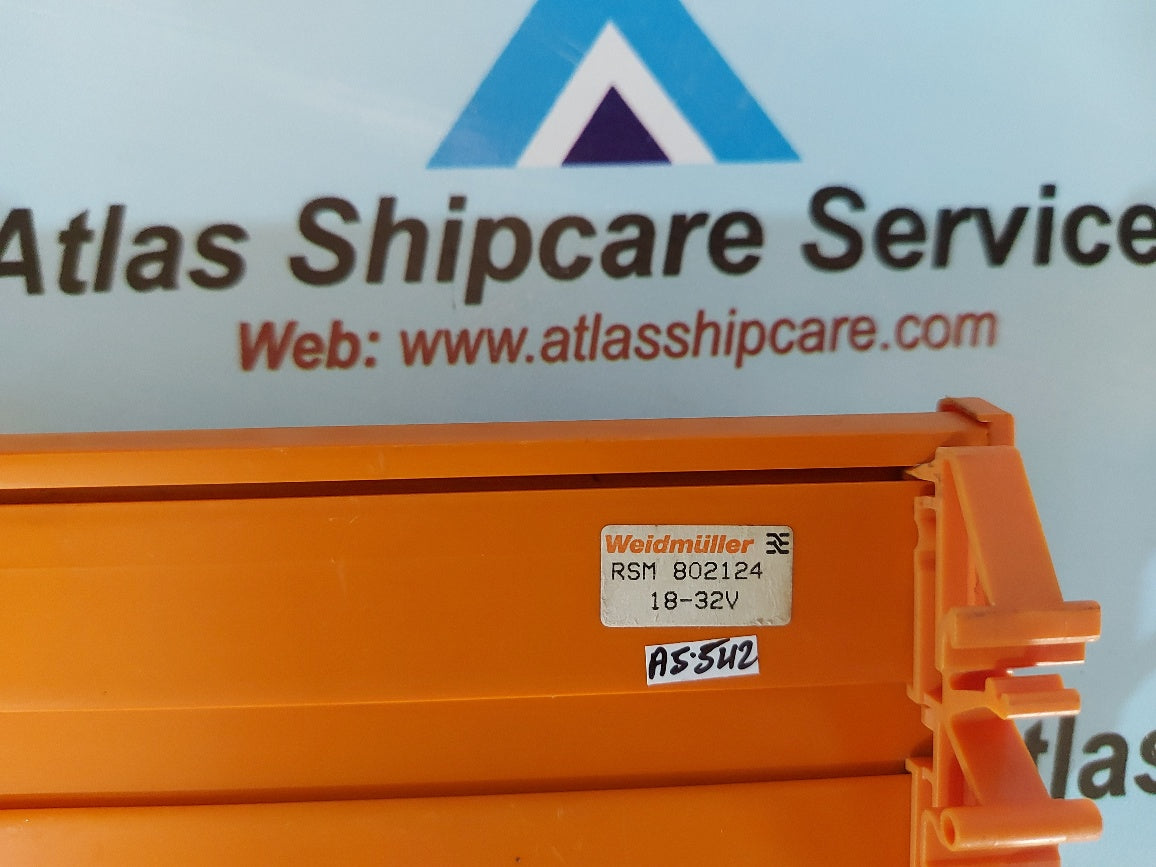 Weidmuller RSM 802124 18-32V Relay Module