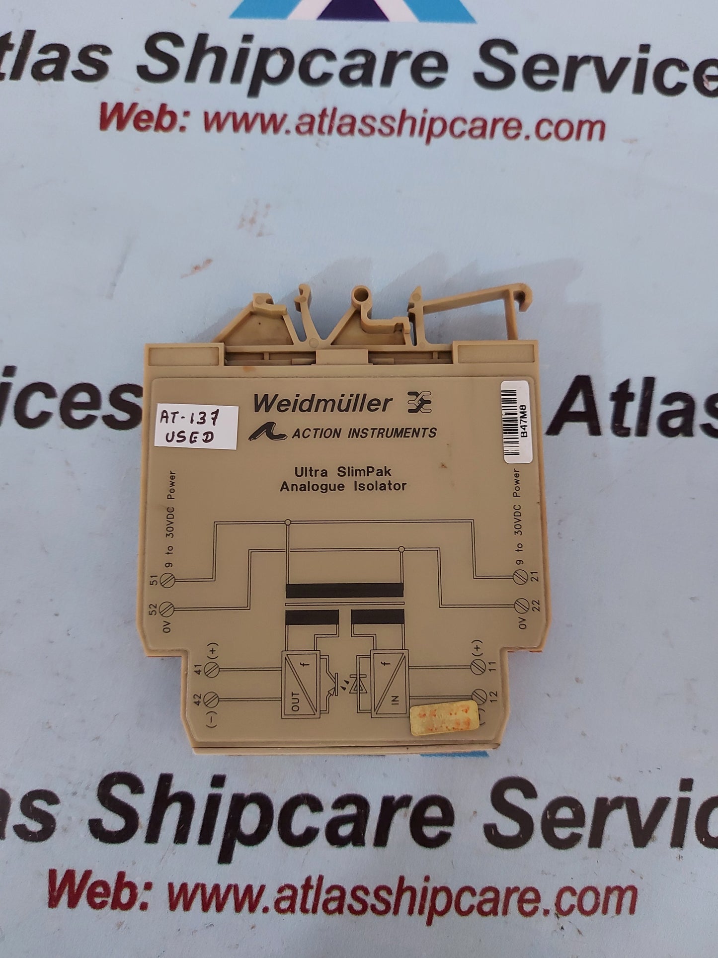 Weidmuller Ultra SlimPak W408-00A6 Analogue Isolator