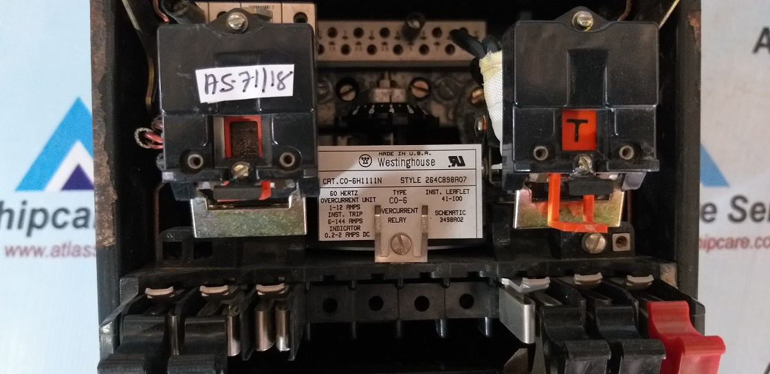 Westinghouse C0-6 Overcurrnet Relay