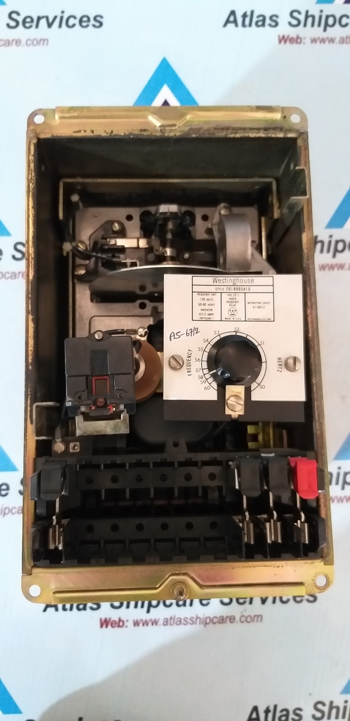 Westinghouse CF-1 Under Frequency Relay