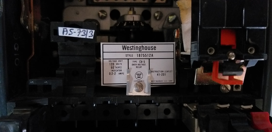 Westinghouse CV-5 Over Voltage Relay