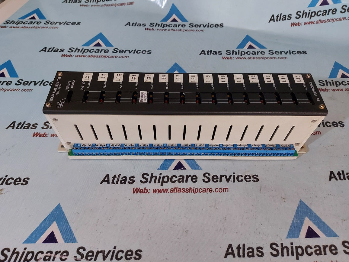 Westreonics SBGA-15R2W Group Annunciator