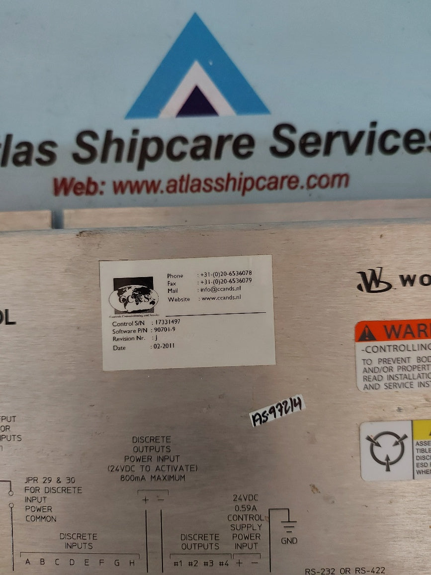 Woodward 90701-9 2301D Digital Load Sharing & Speed Control