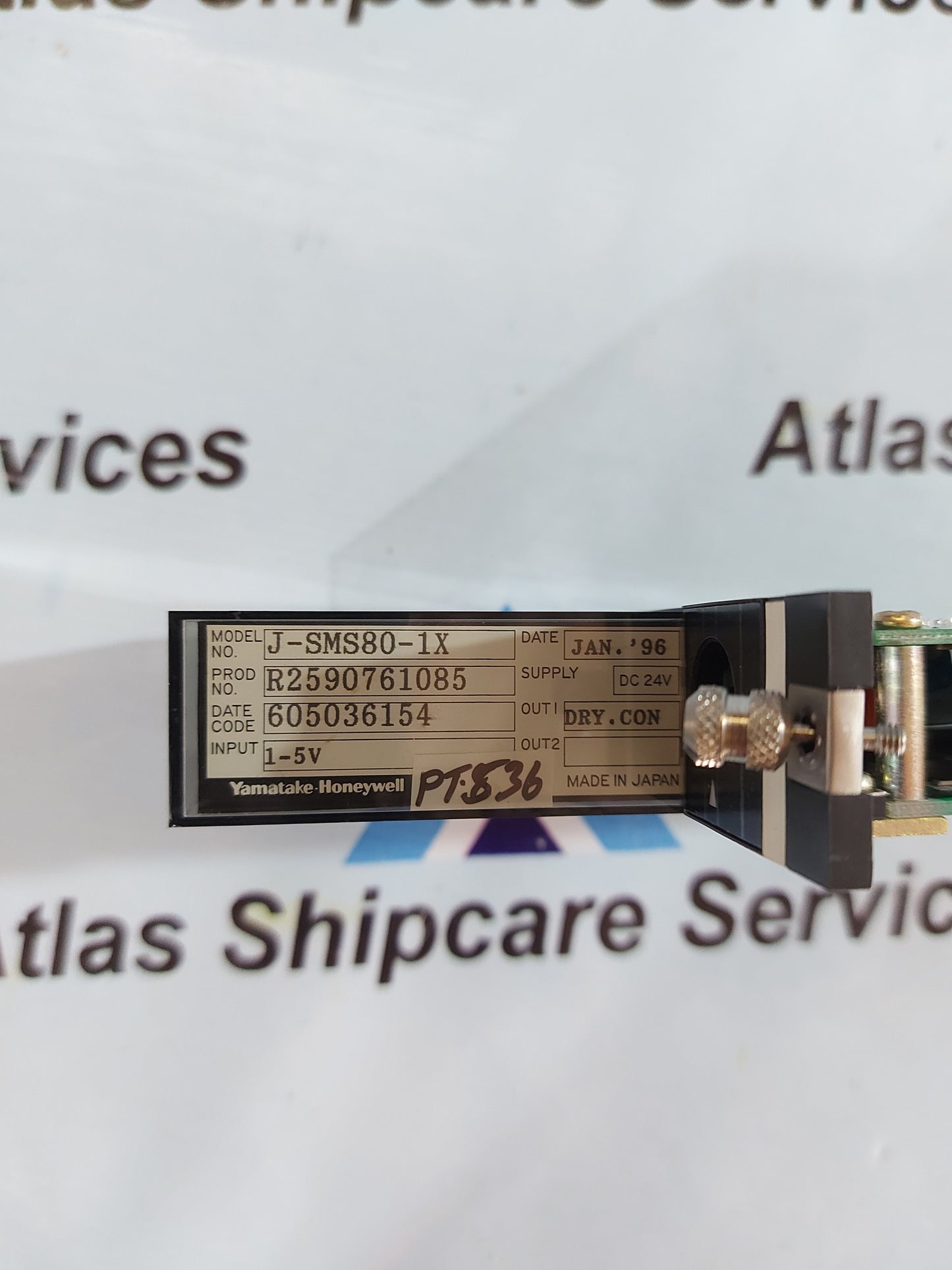 YAMATAKE-HONEYWELL J-SMS80-1X ANALOG INPUT MODULE