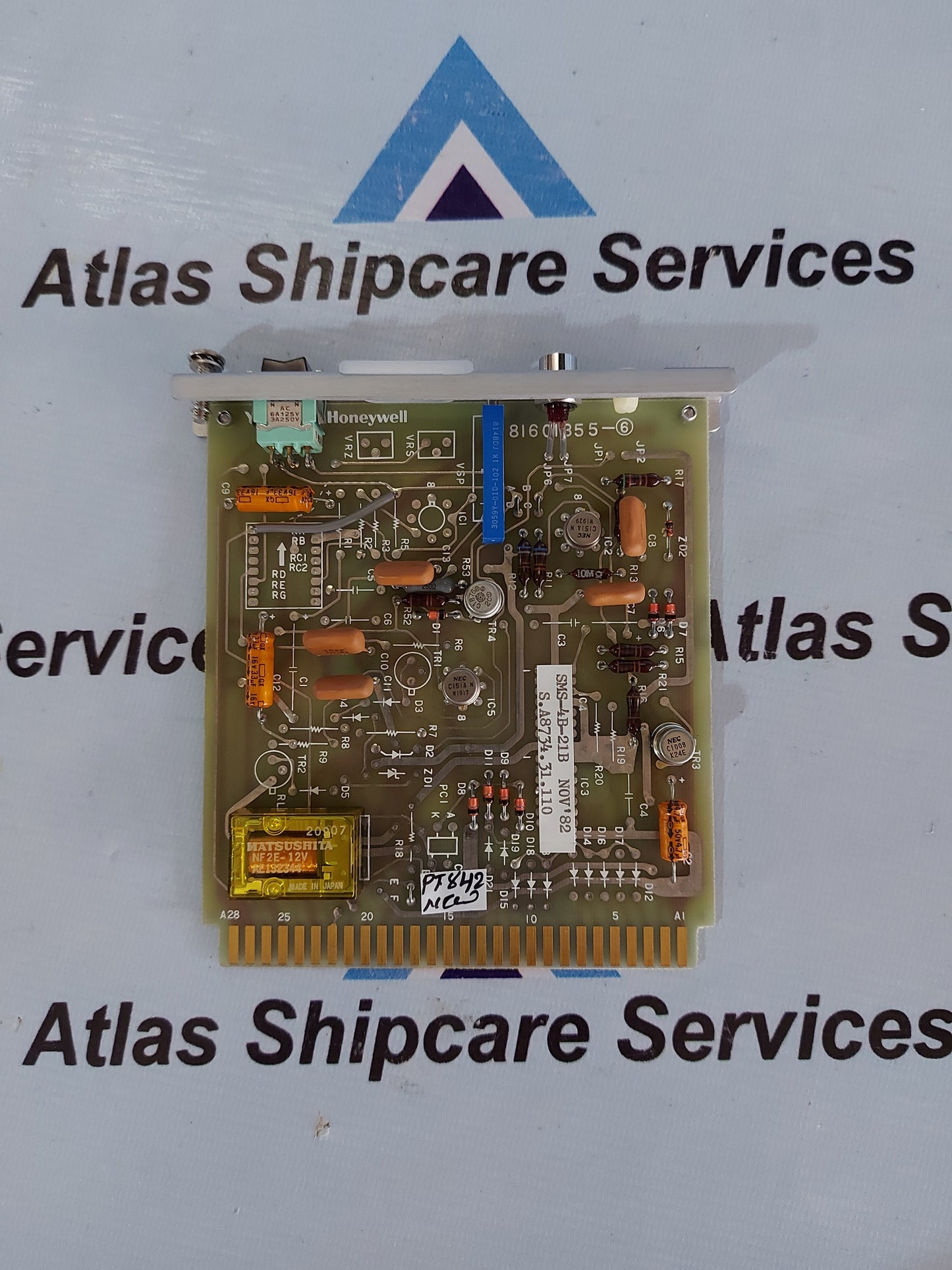 YAMATAKE HONEYWELL SMS-4B-21B PCB CARD