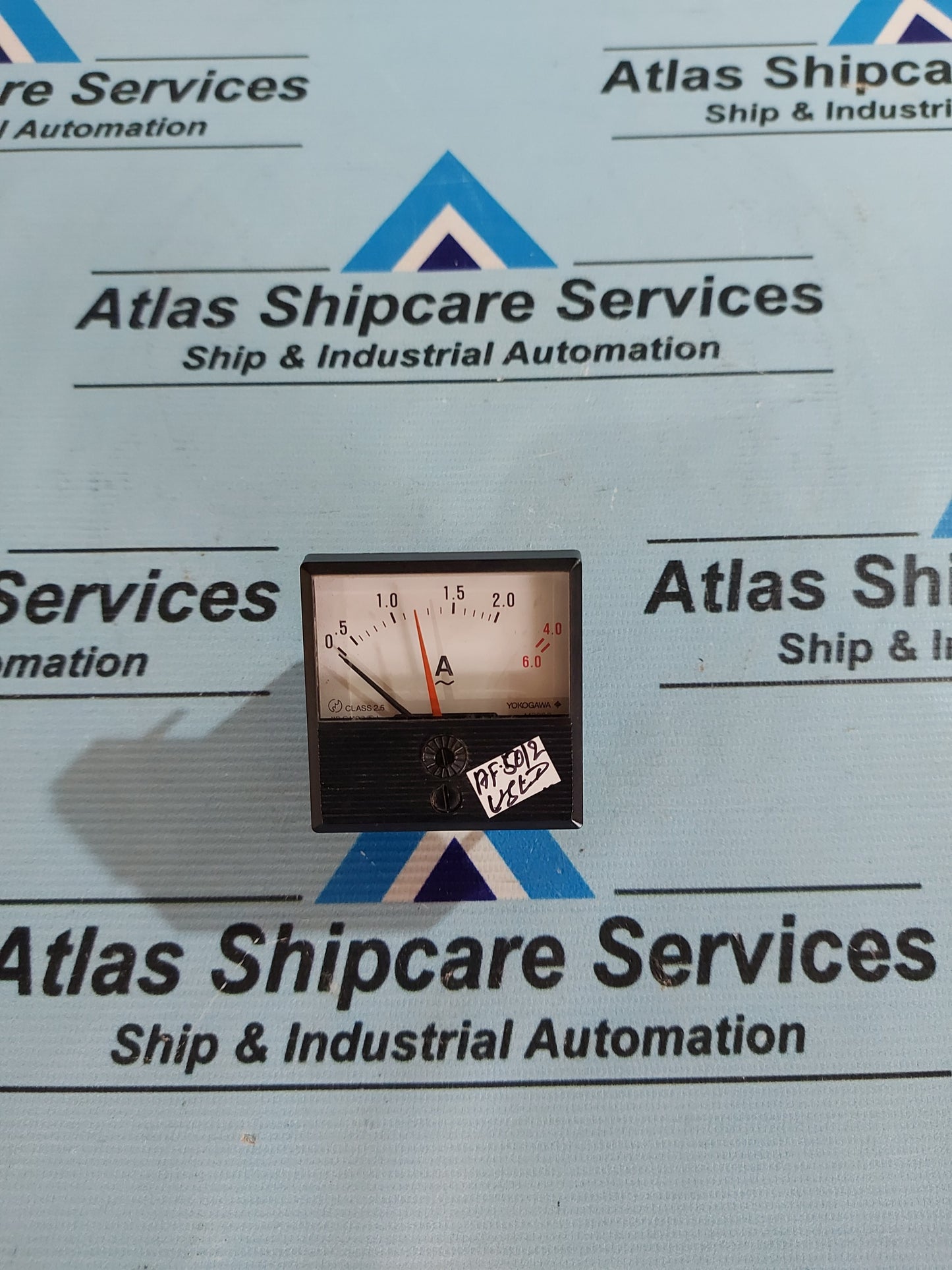 YOKOGAWA A33-N-L-BL PANEL METER 0-6.0 A