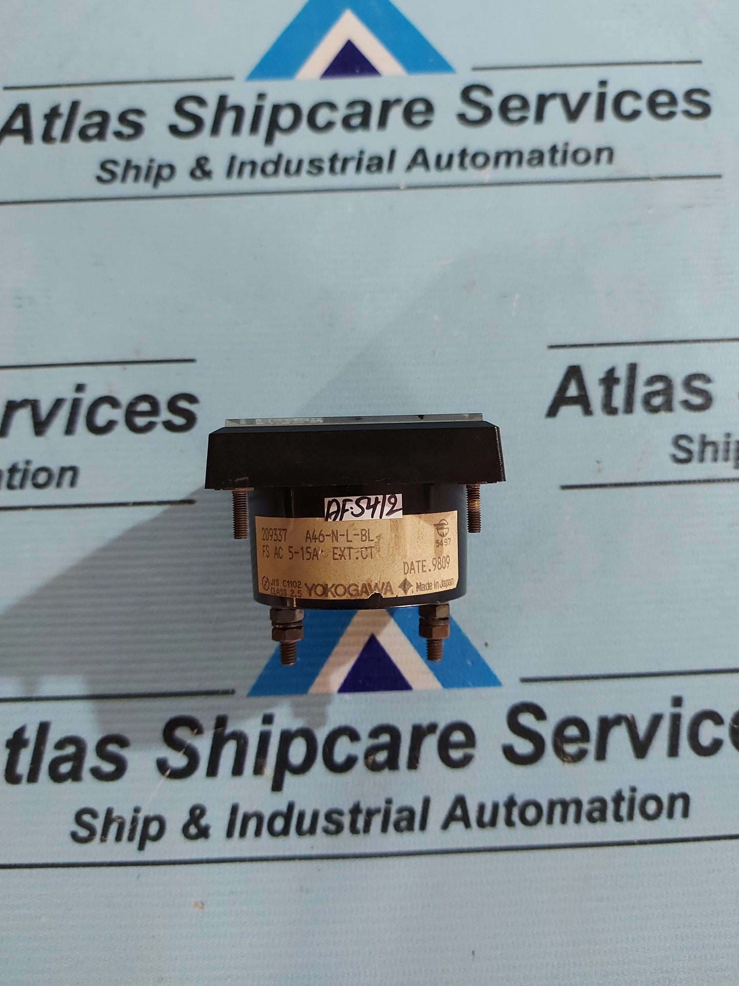 YOKOGAWA A46-N-L-BL PANEL METER 0-300 A