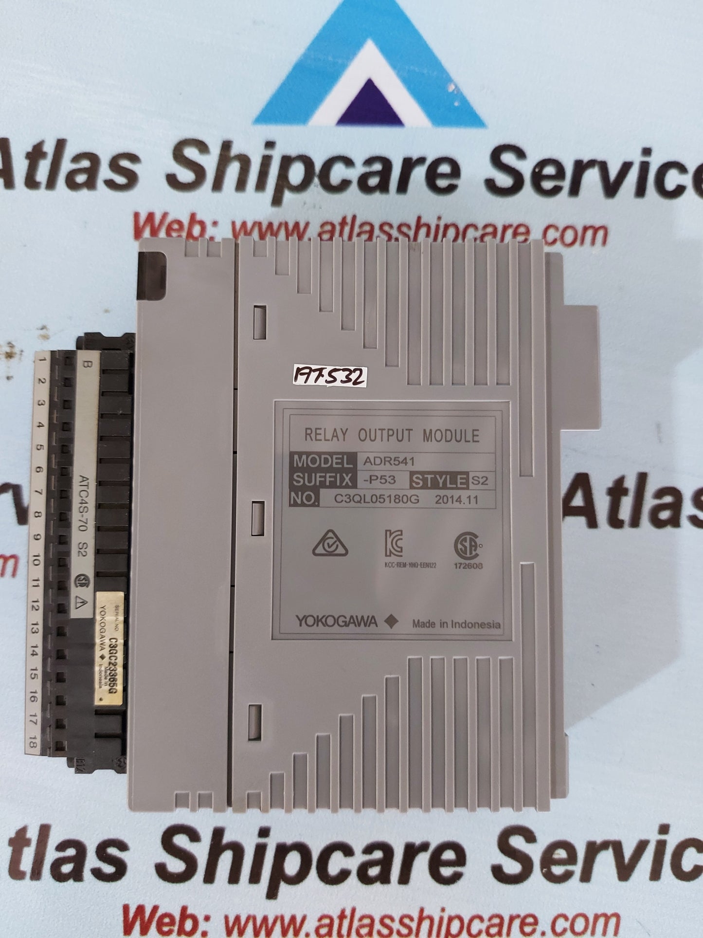 YOKOGAWA ADR541-P53 S2 RELAY OUTPUT MODULE