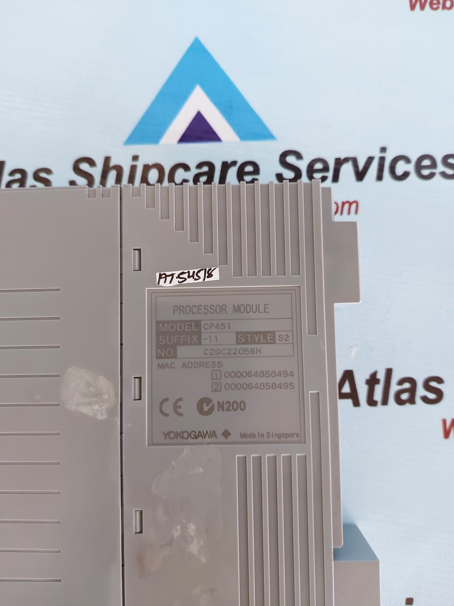 YOKOGAWA CP451-11 S2 PROCESSOR MODULE