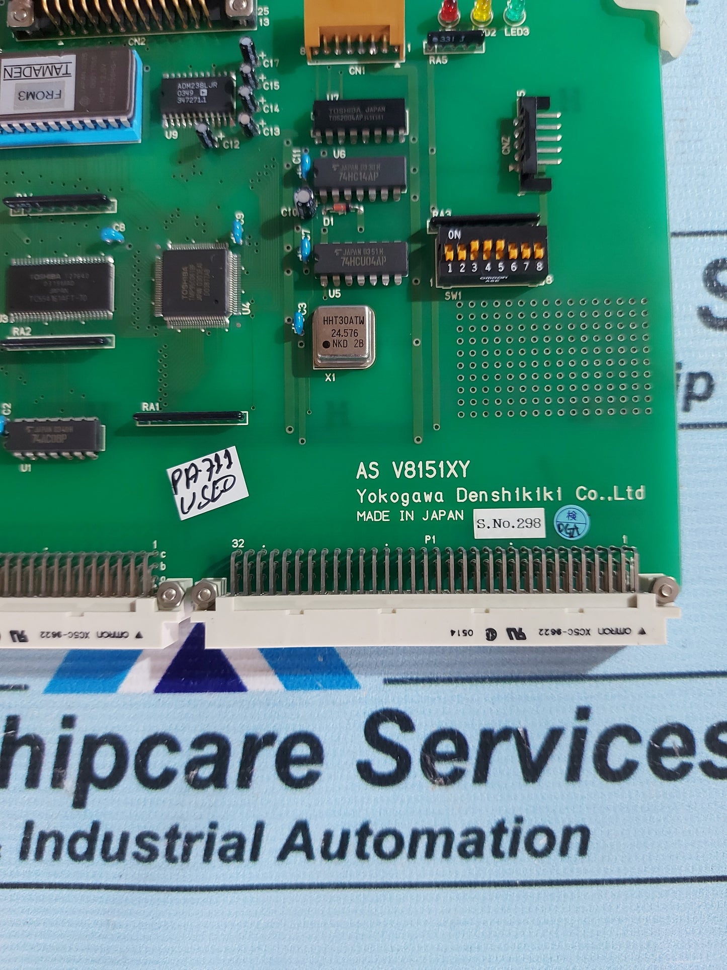 YOKOGAWA DENSHIKIKI AS V8151XY PCB CARD