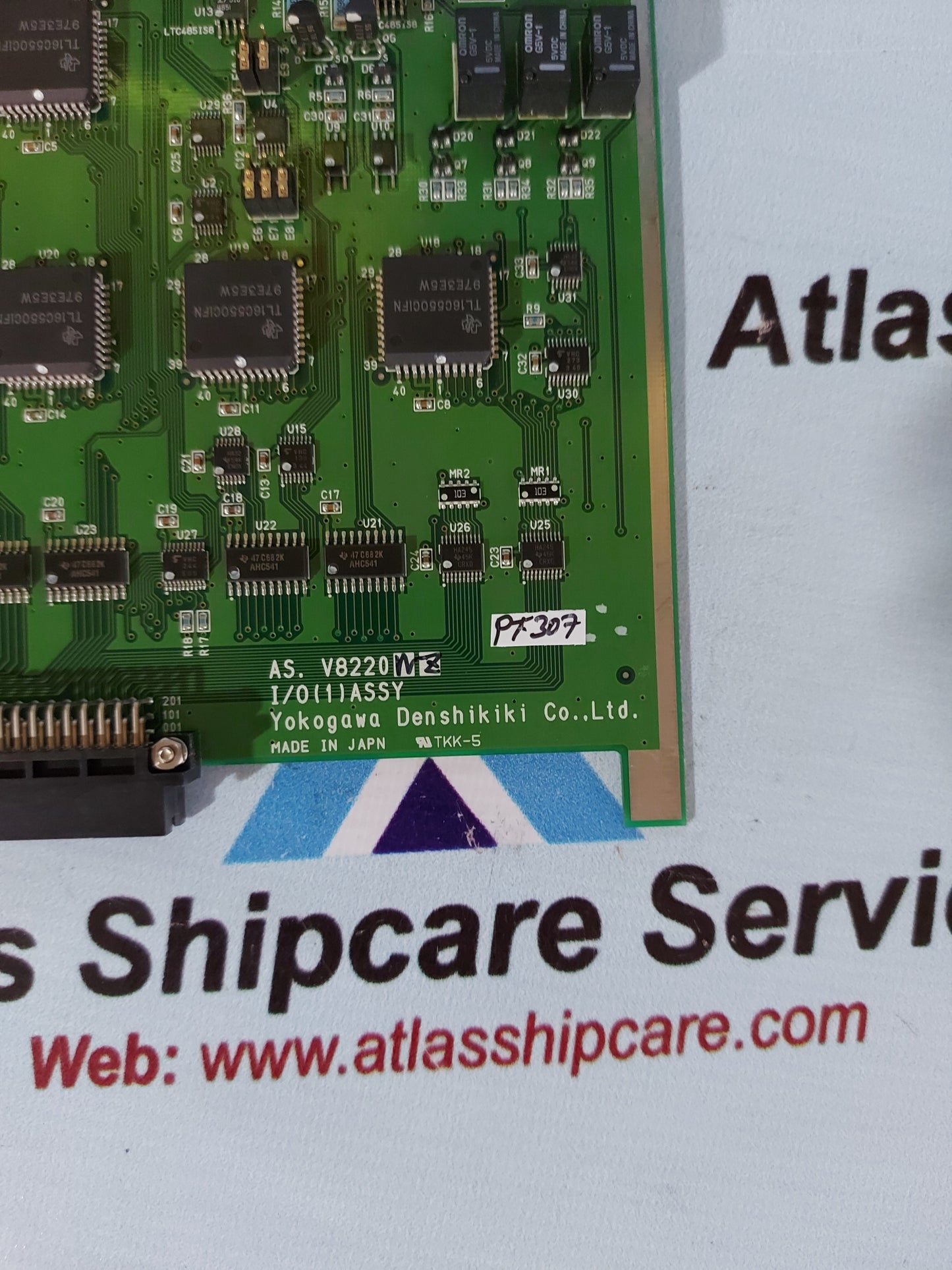 YOKOGAWA DENSHIKIKI V8220NZ CONTROL BOARD