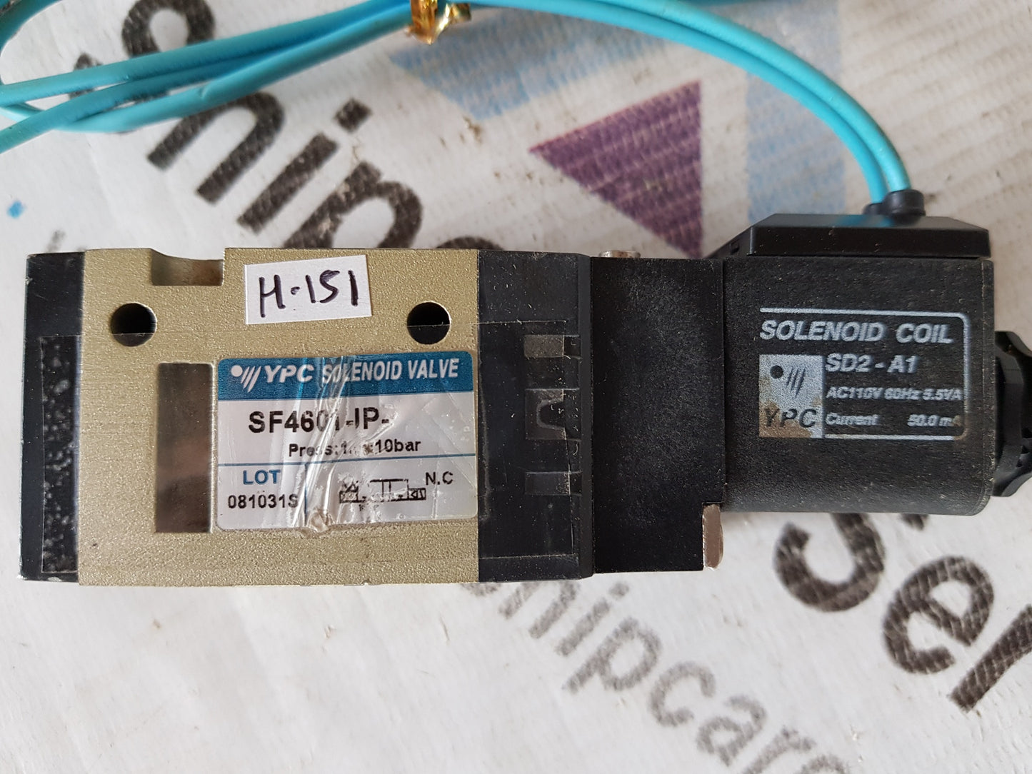 YPC SF4601-IP SOLENOID VALVE H151