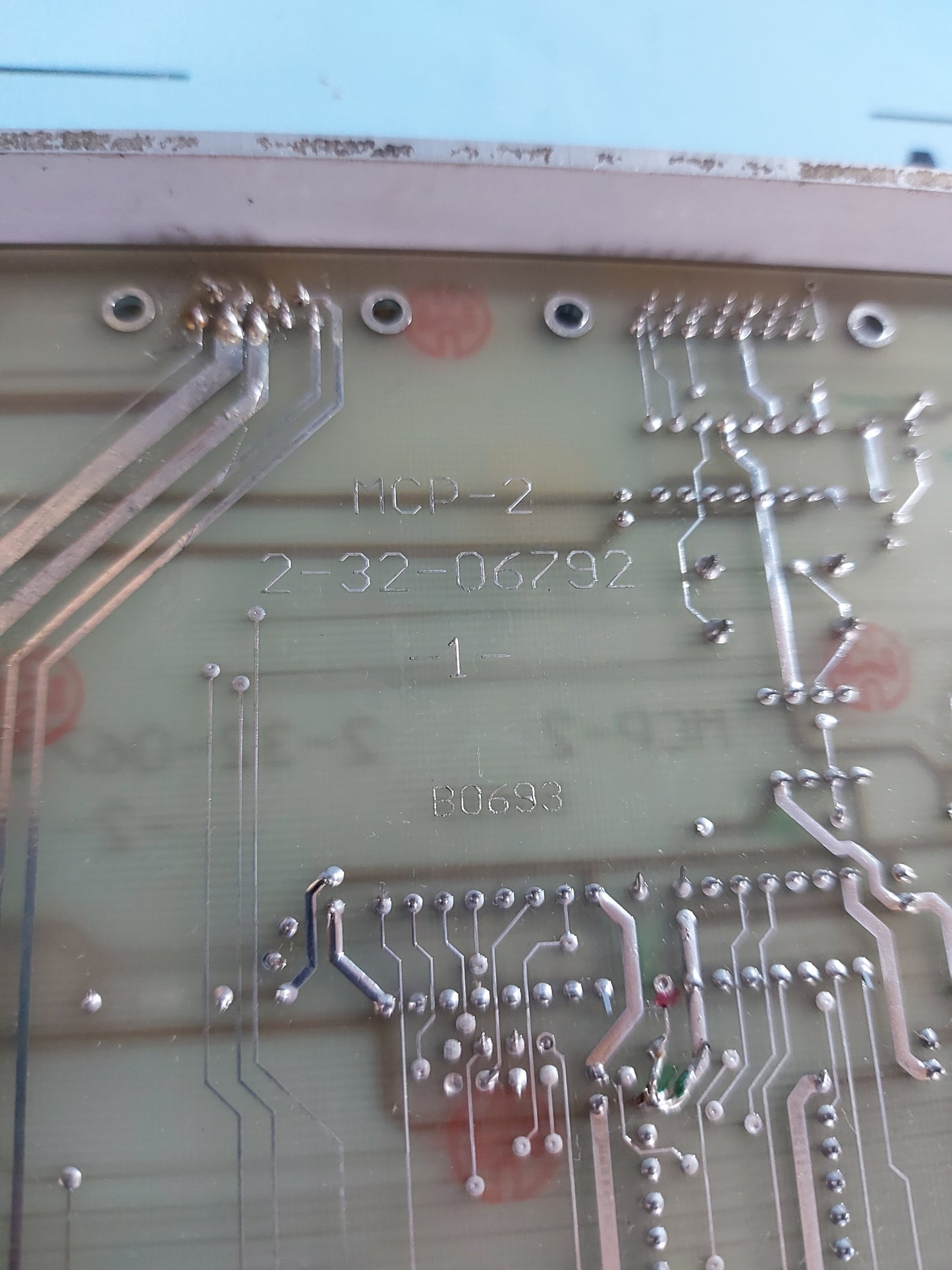 ZKOUSENO MCP-2 2-32-0692 PCB CARD