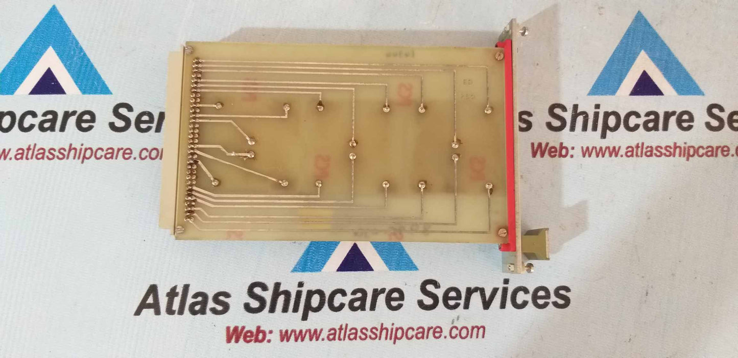 Zener Barrier 8.9.95-LJG Pcb Card