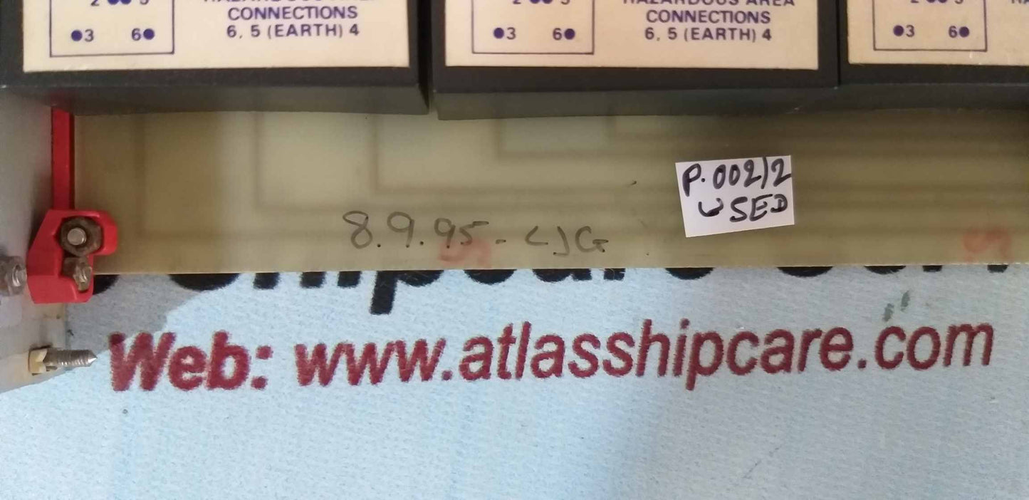 Zener Barrier 8.9.95-LJG Pcb Card