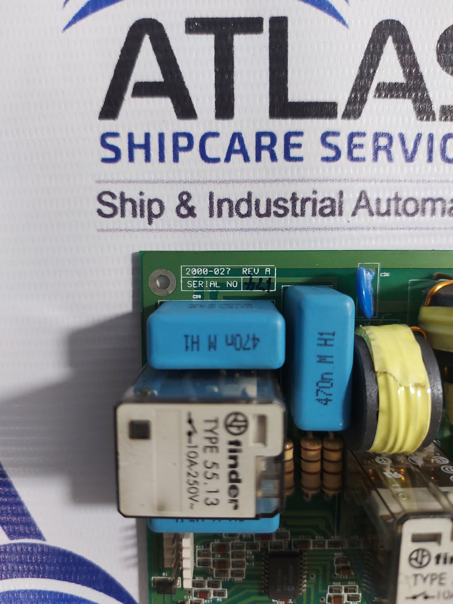 2000-027 REV.A POWER SUPPLY BOARD INTERFACE PCB