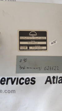 RENK SHAFT GENERATOR RCF CONTROL PANEL