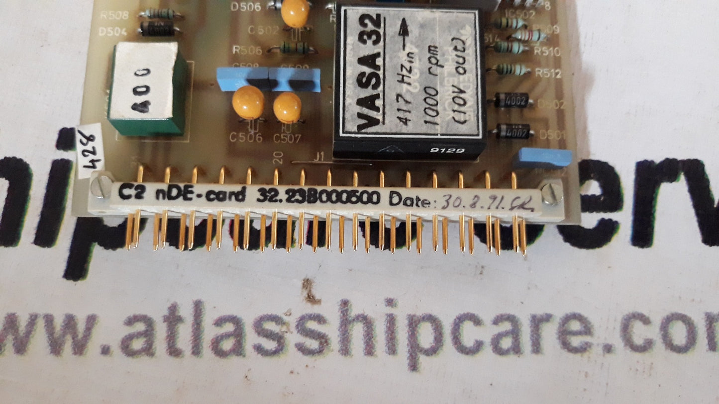 WARTSILA C2 NDE CARD 32.23B000600