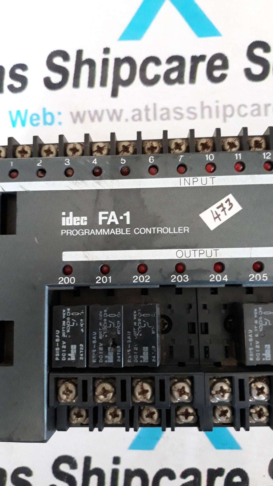 Sensor Controller Fa2001 IDEC FA-1 PROGRAMMABLE CONTROLLER – Atlas Shipcare Services